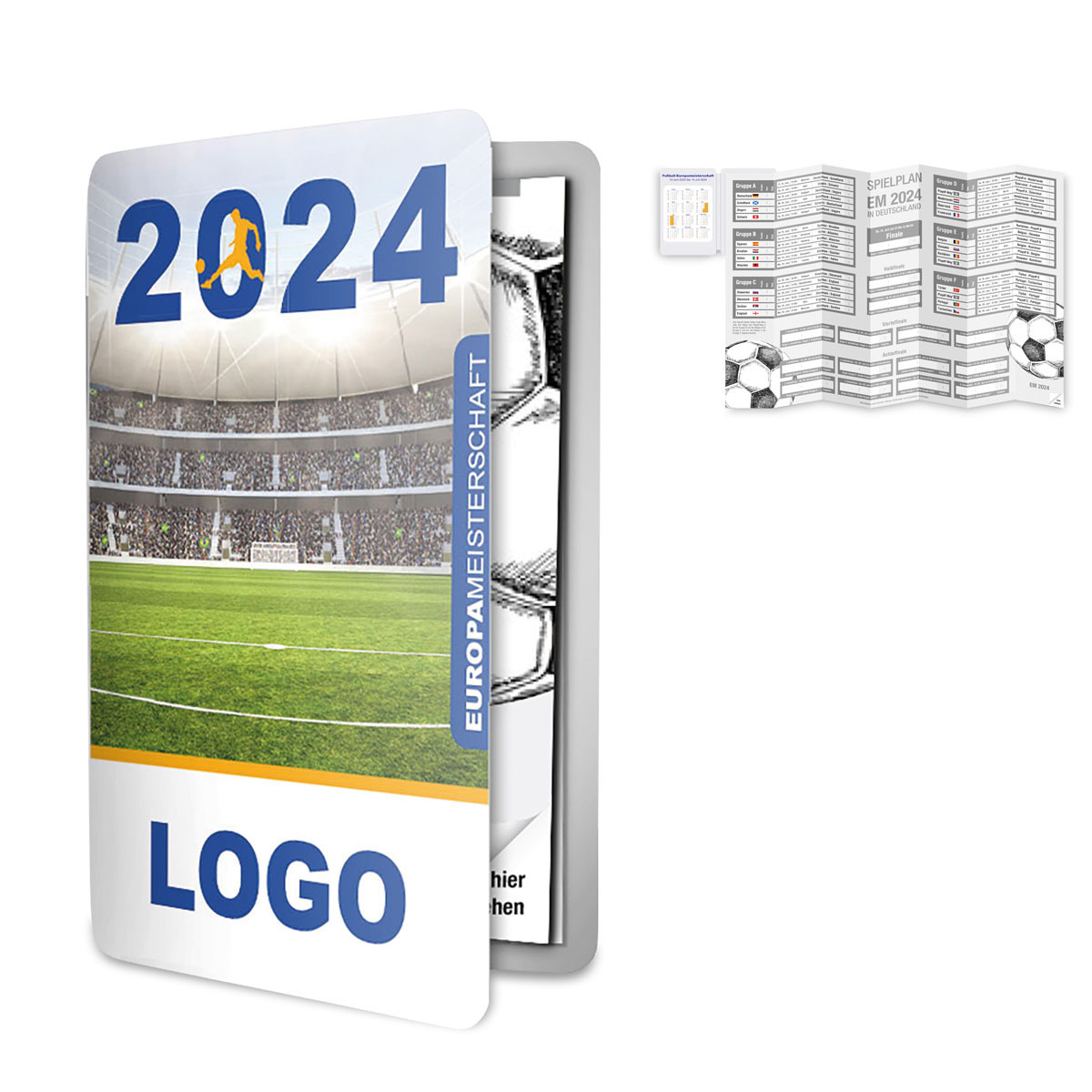 Spielplan Fussball EM 2024 mit innovativem Faltmechanismus