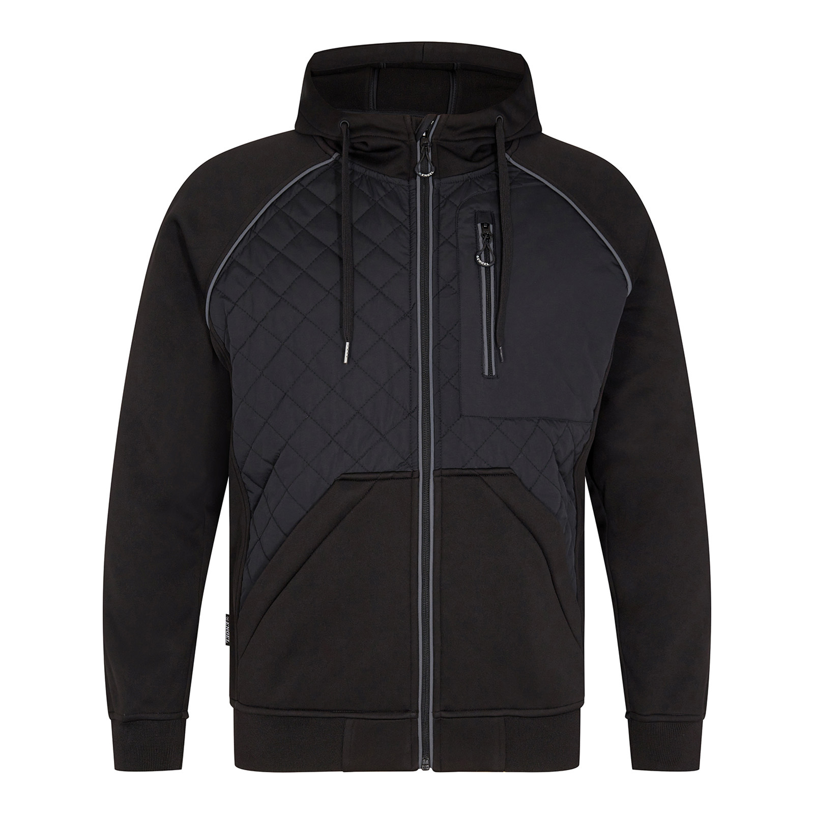 Engel X-treme Veste softshell avec capuche pour hommes WS/20'000