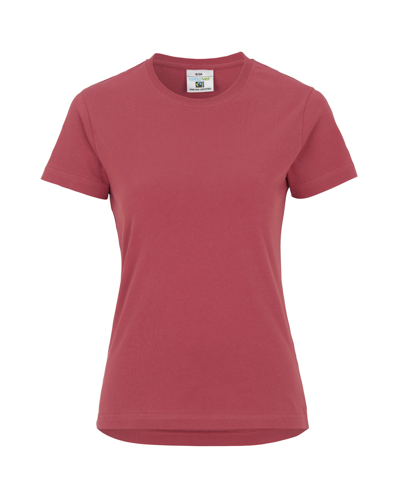 T-shirt femme Cottover col rond Paloma 160 g/m