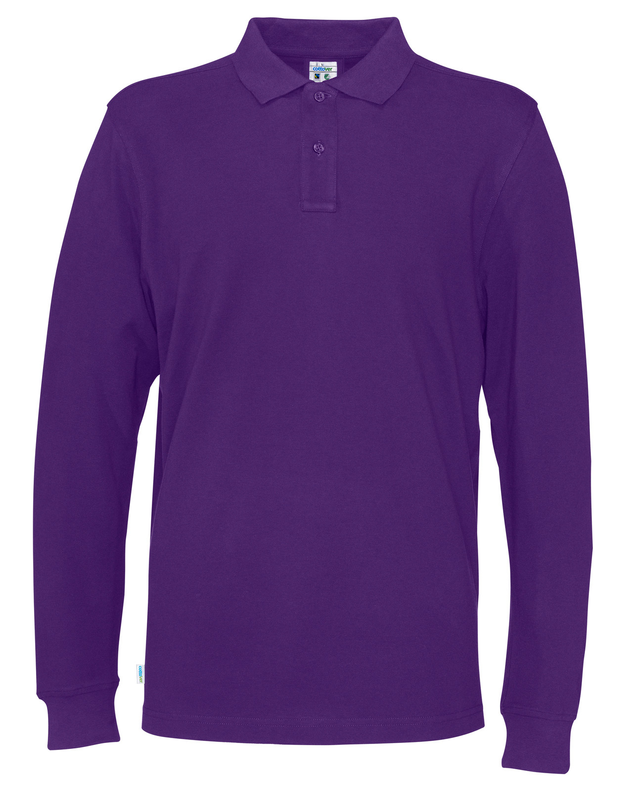 Cottover Herren Poloshirt Langarm Oscar 160 g/m²