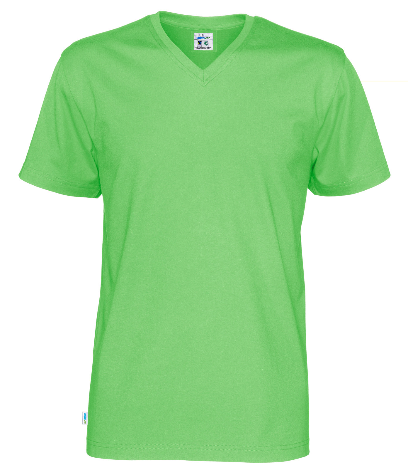 Cottover Herren T-Shirt V-Neck Bio-Baumwolle 160 g/m²