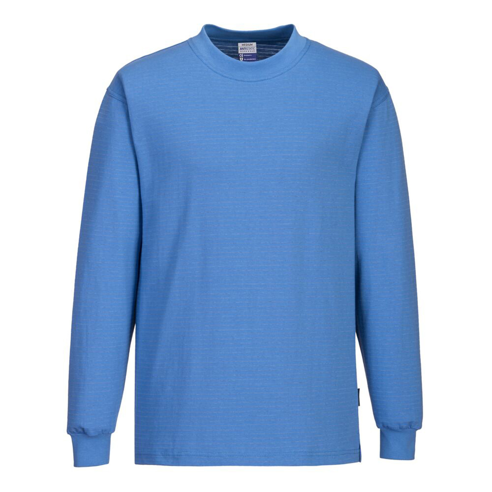 Portwest Herren Langarm T-Shirt Antistatisch ESD