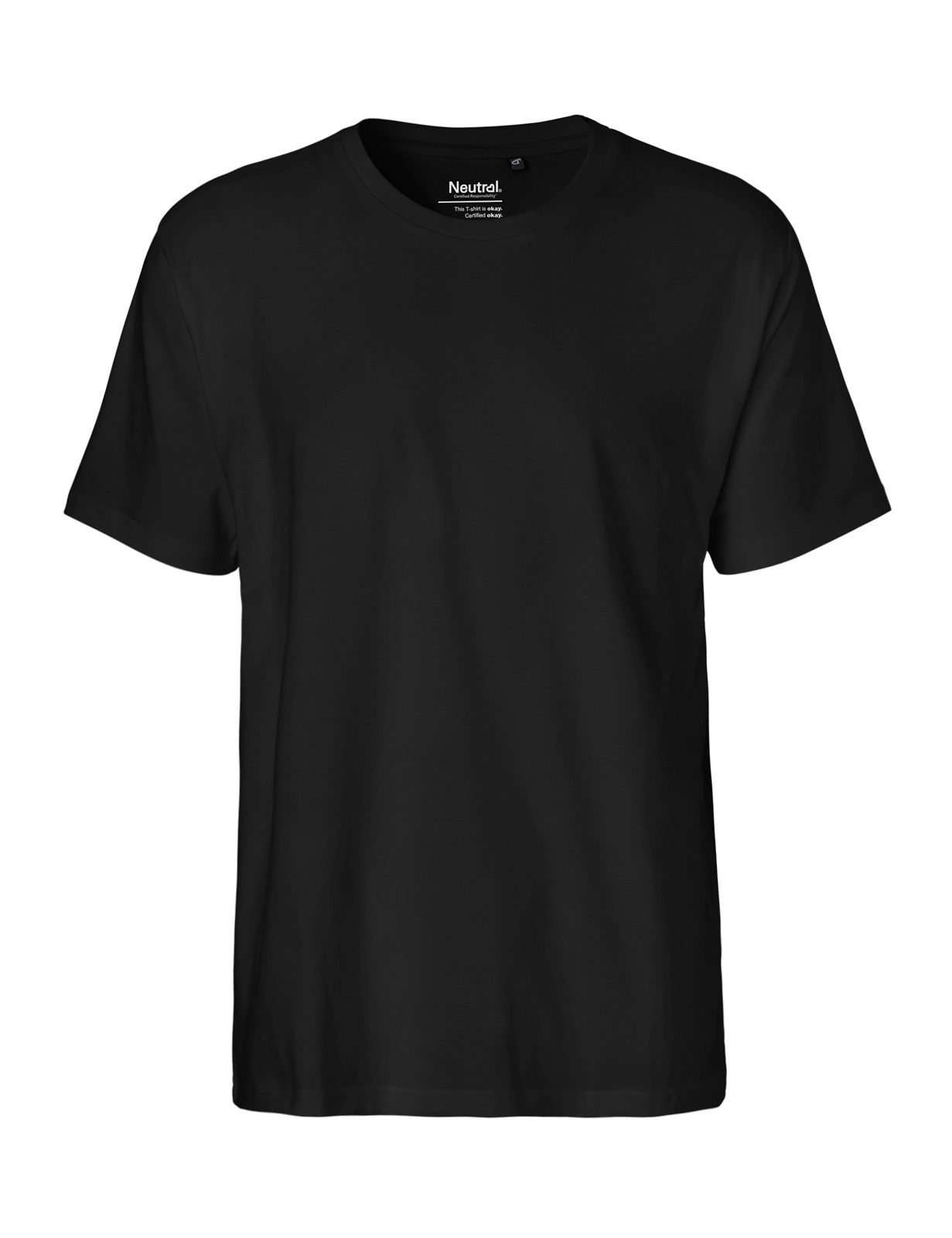 Neutral Herren T-Shirt Bio-Baumwolle 185 g/m²