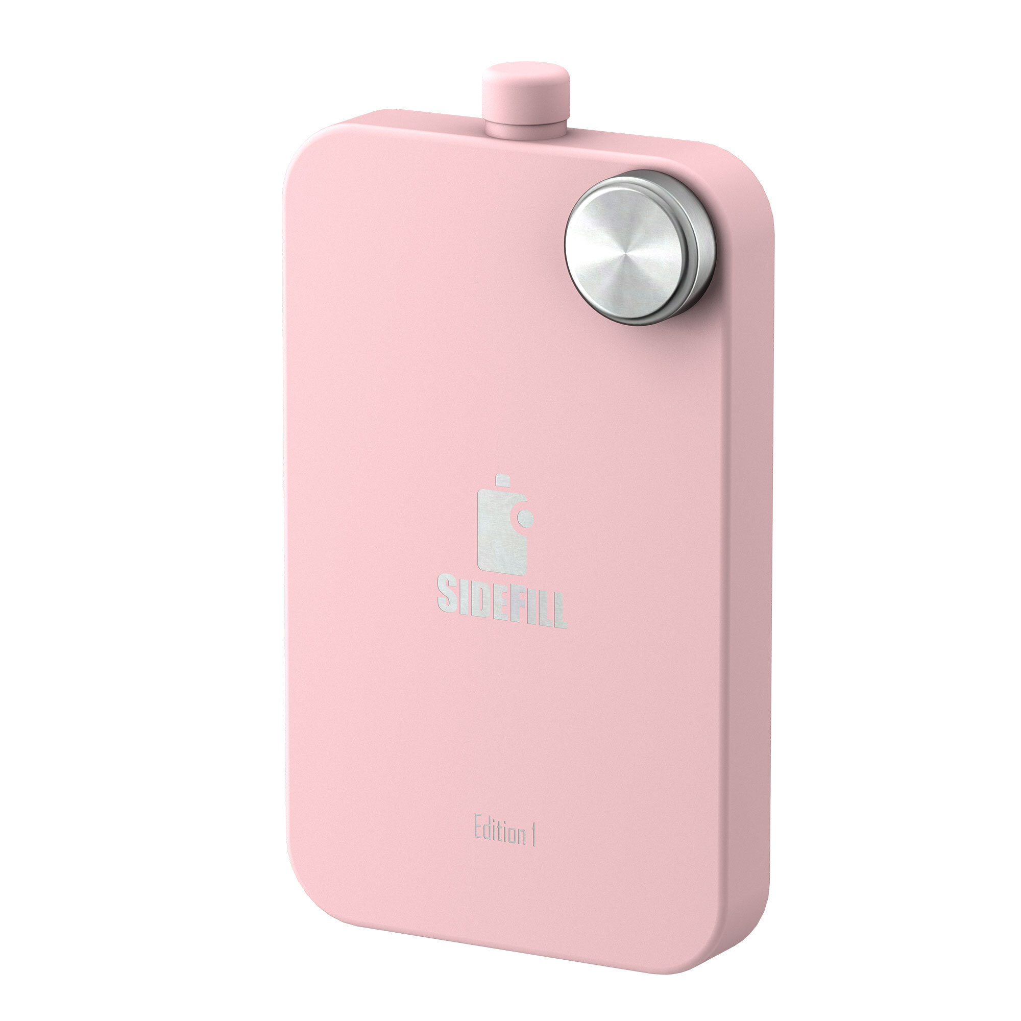 Sidefill stainless steel drinking bottle 750 ml in pastel colors