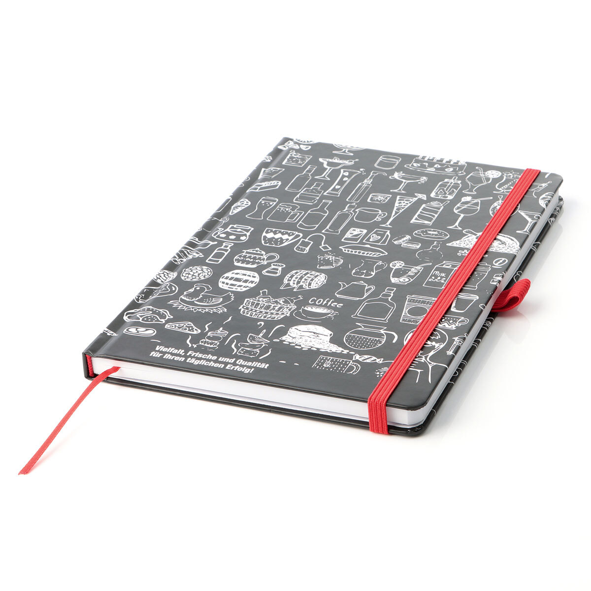 Notizbuch A5 Hardcover vollflächig bedruckbar 200 Seiten EU Made