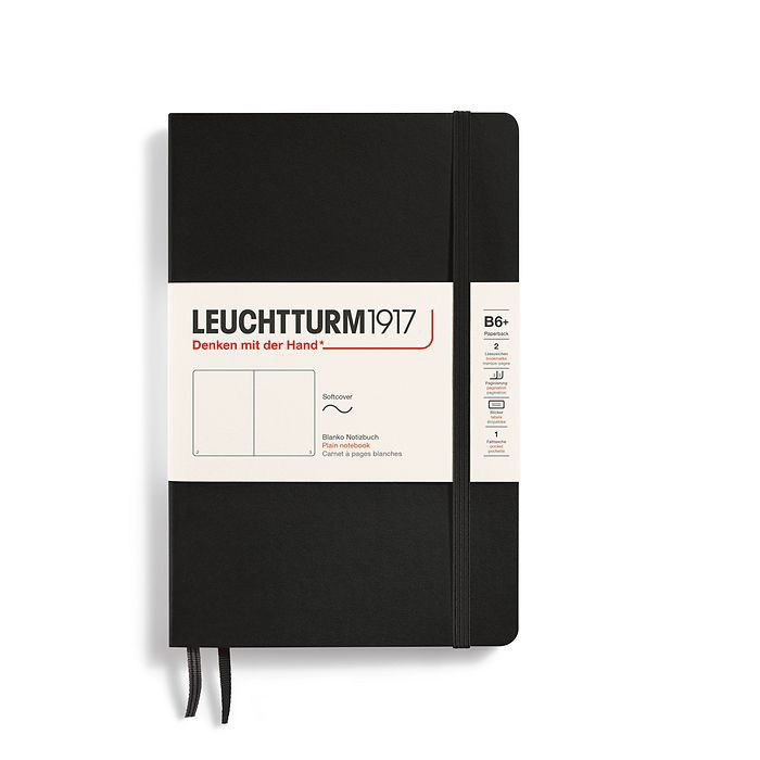 Leuchtturm 1917 Notizbuch B6+ Softcover FSC Papier 80 g/m² 123 Seiten