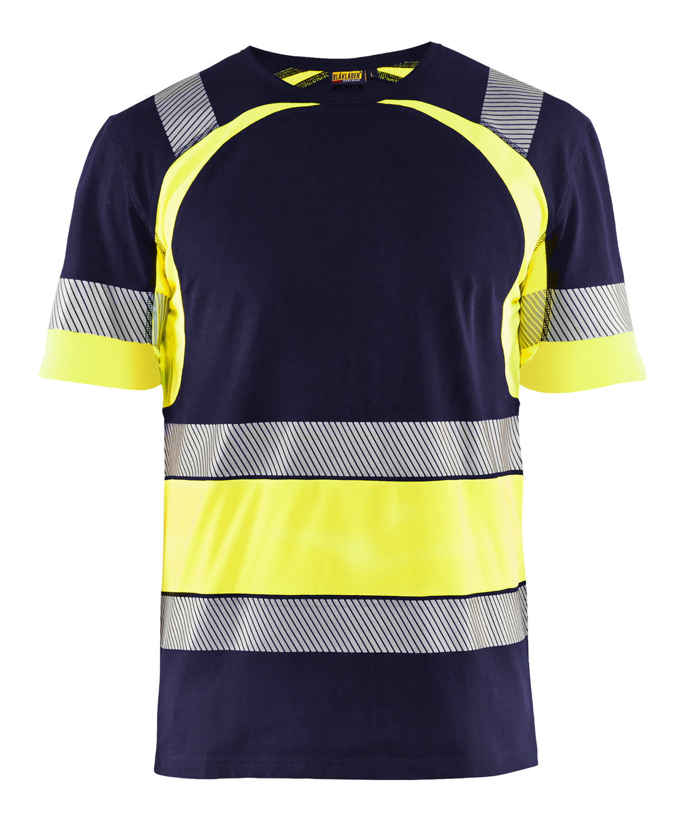 Blåkläder Herren T-Shirt EN ISO 20471 Klasse 1