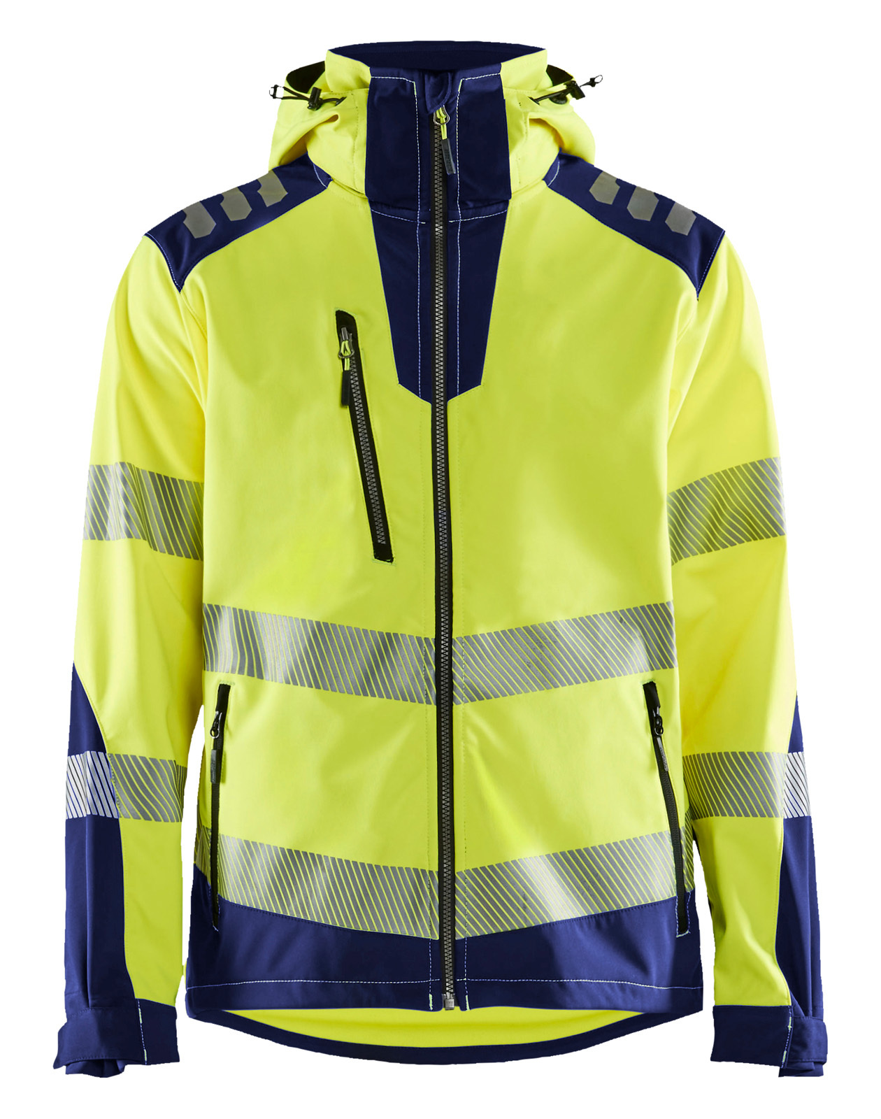Blåkläder Veste Softshell homme WS/11'000 EN ISO 20471 classe 2