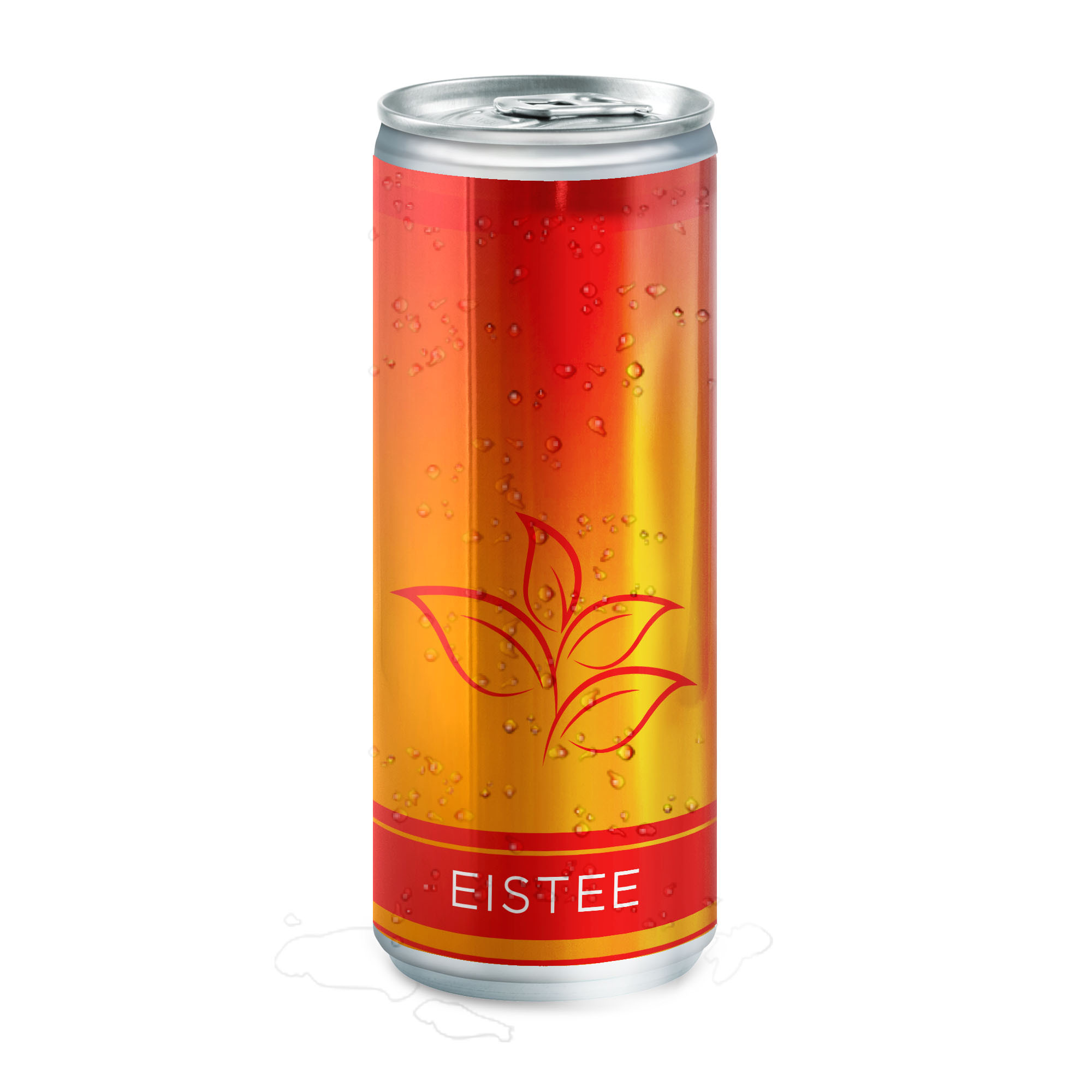 Thé glacé au goût de citron et de pêche 250 ml