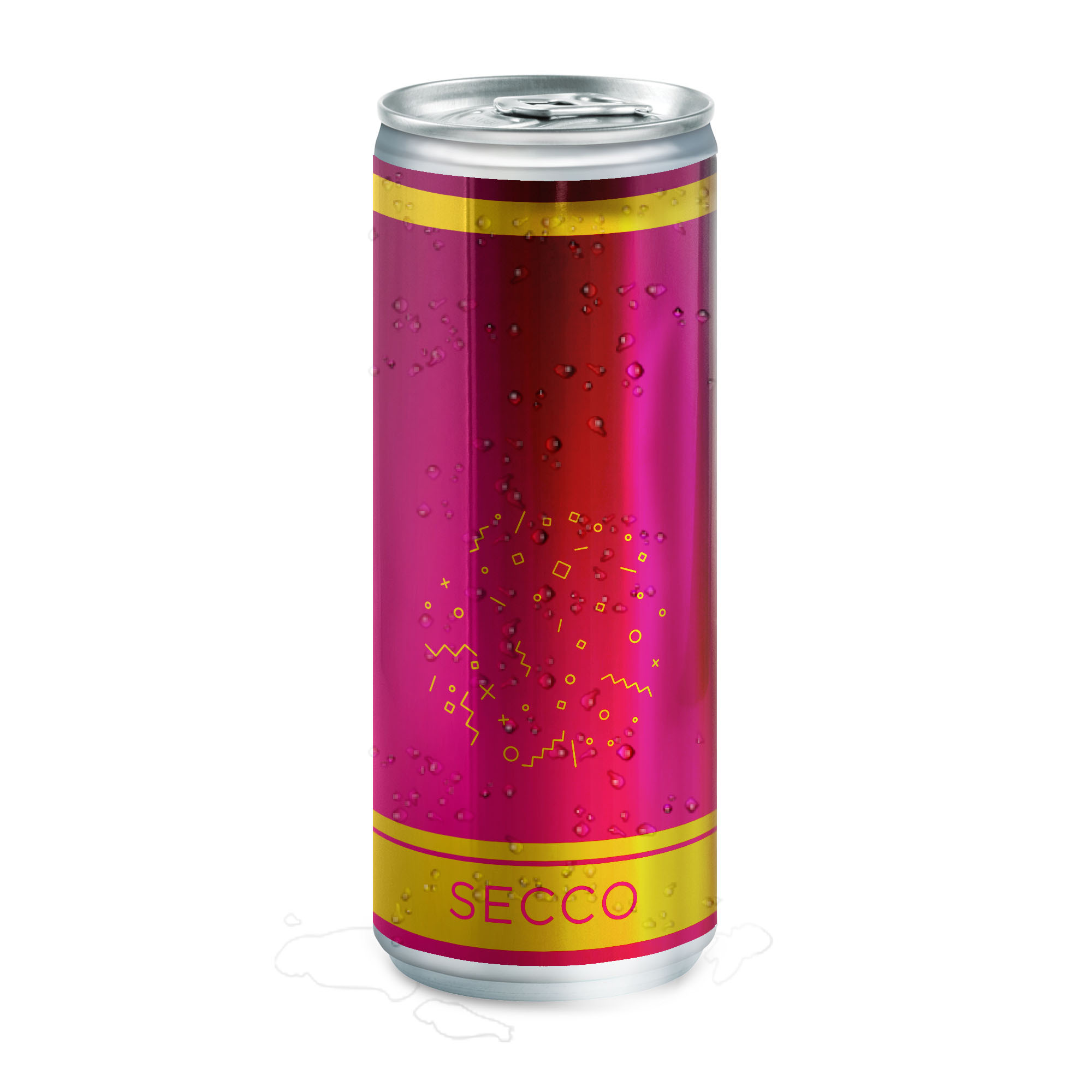 Secco en canette différentes sortes 200 ml