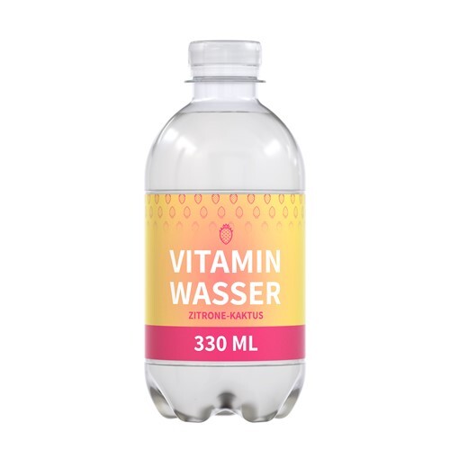 Eau vitaminée 330 ml en bouteille RPET