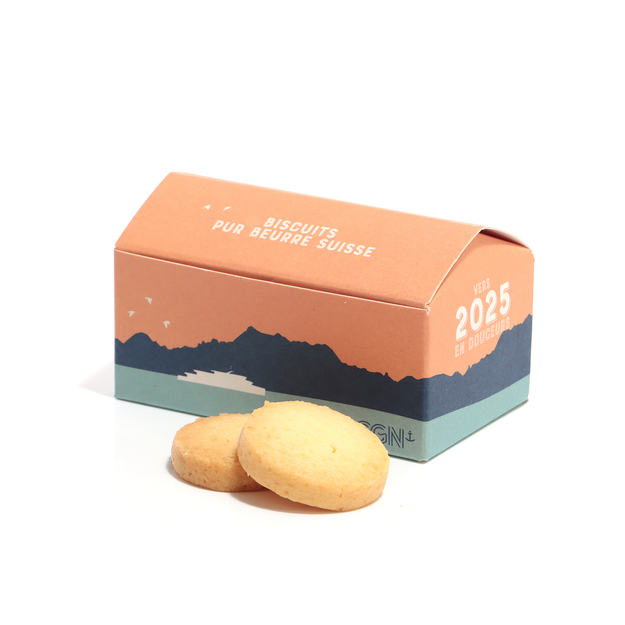 Agathé lemon cookies Swiss Made in mini muffins in your own design