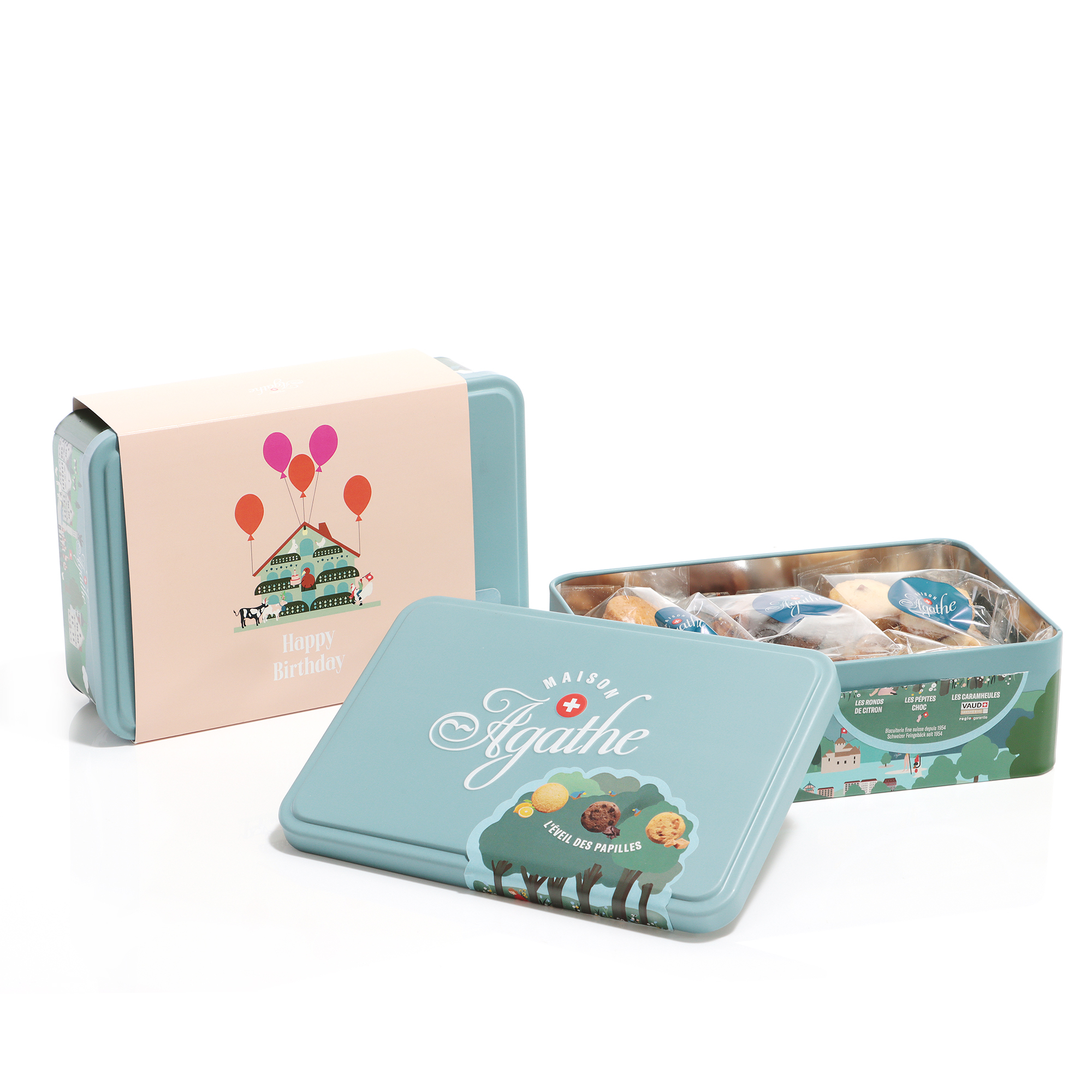Agathé cookie box 300 g Swiss Made