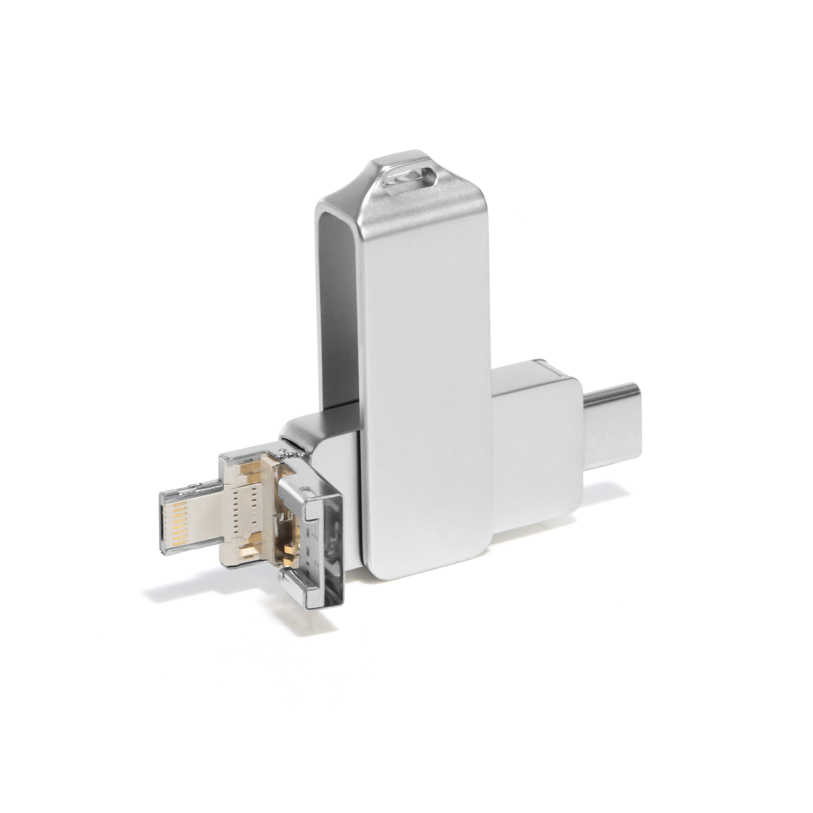 3 in1 USB Memory Stick mit Typ C/Micro/Lightning