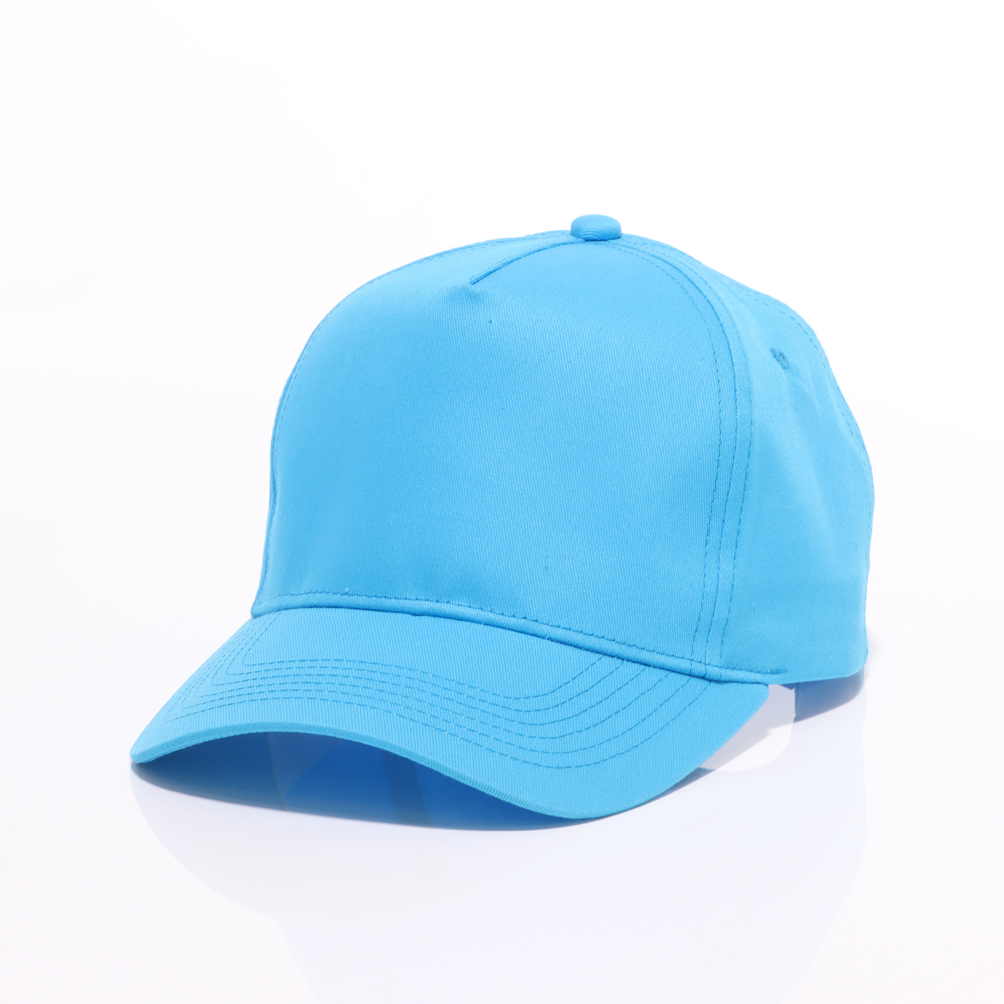 Baseballcap 5 Panel leichte Baumwollqualität mit Klettverschluss