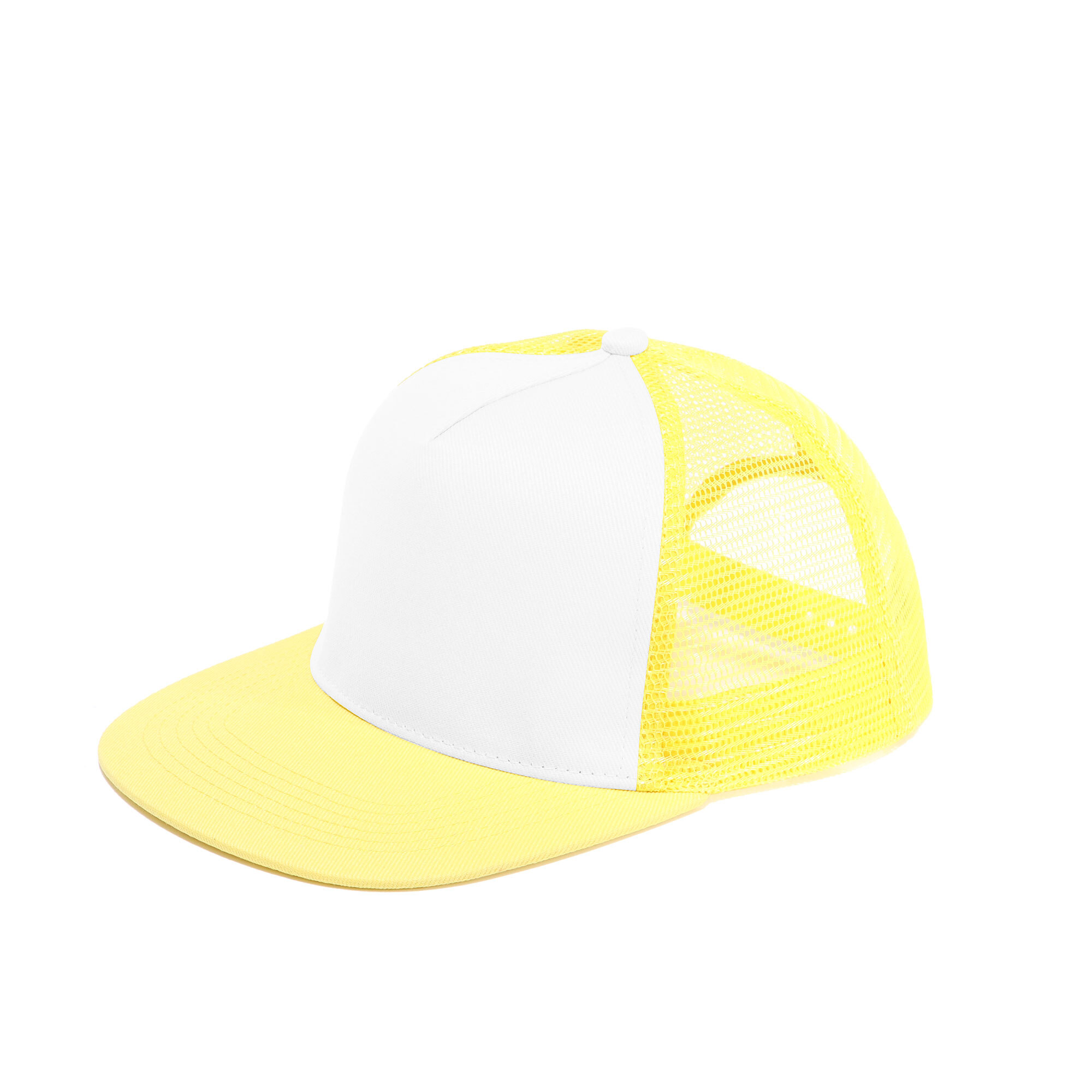 Trucker Cap 5 Panel aus Polyester und schwerer Baumwollqualität