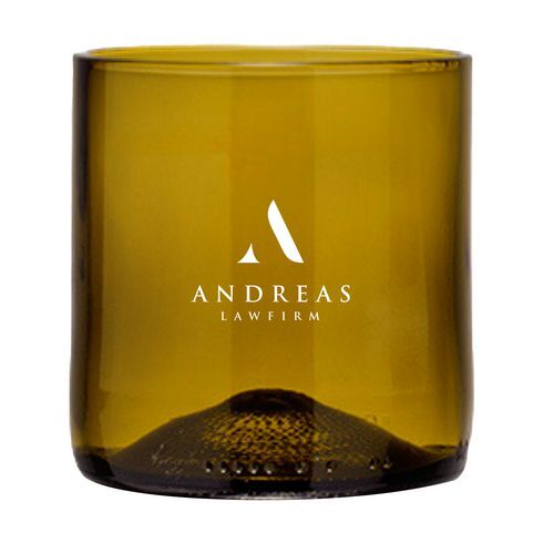 Drinking glass made from recycled glass 175 ml