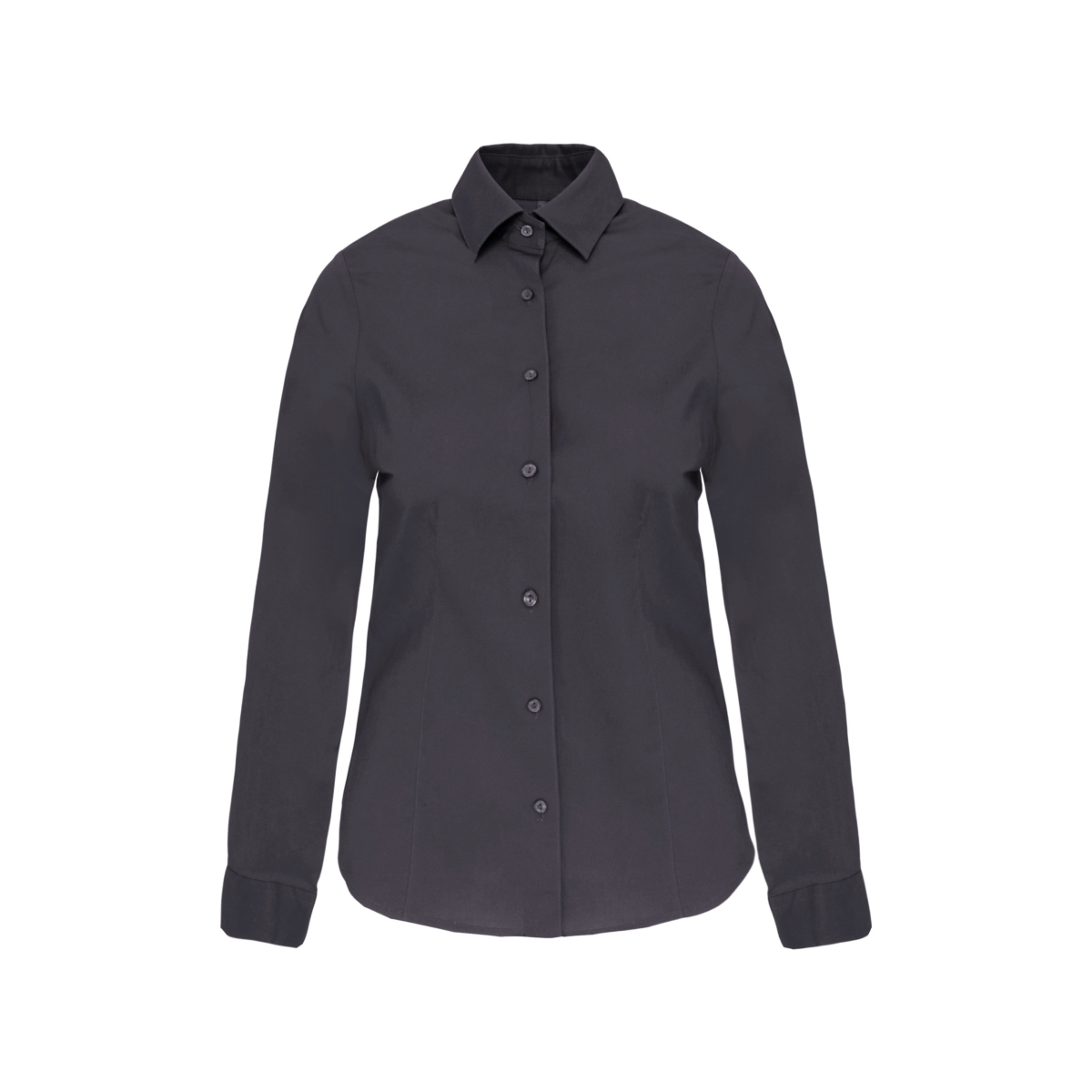 Kariban Damen Bluse Baumwolle/Elasthan 120 g/m²