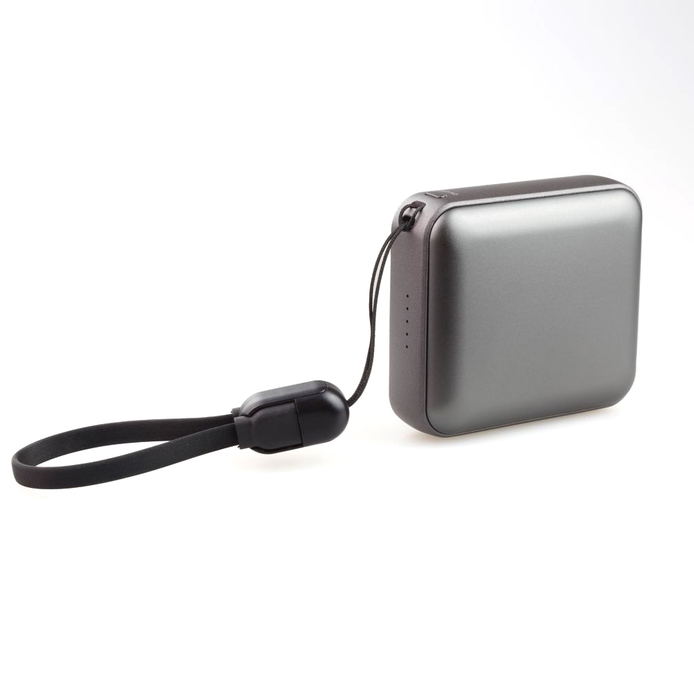 Banque de puissance USB en aluminium 10'000 mAh