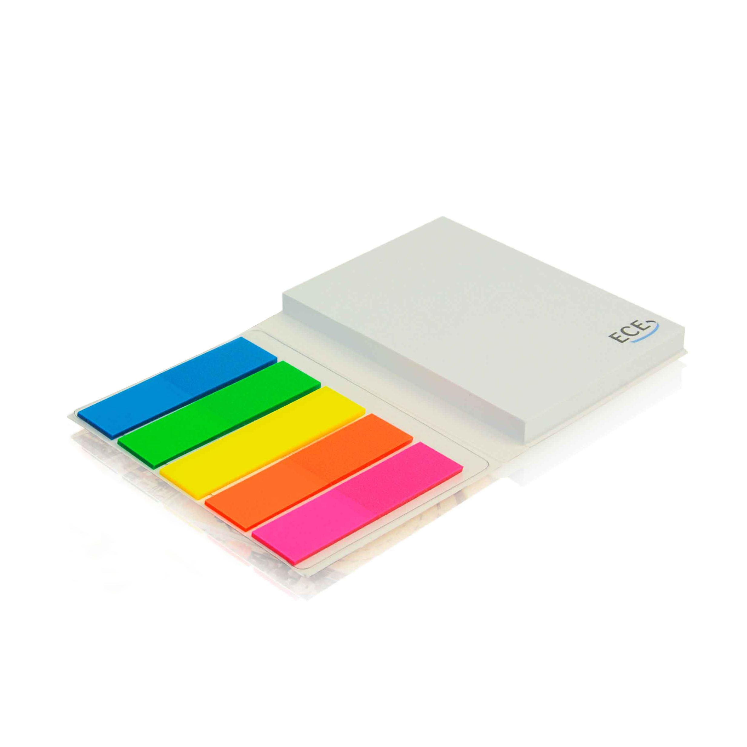 Sticky notes combination set softcover with sticky notes and markers