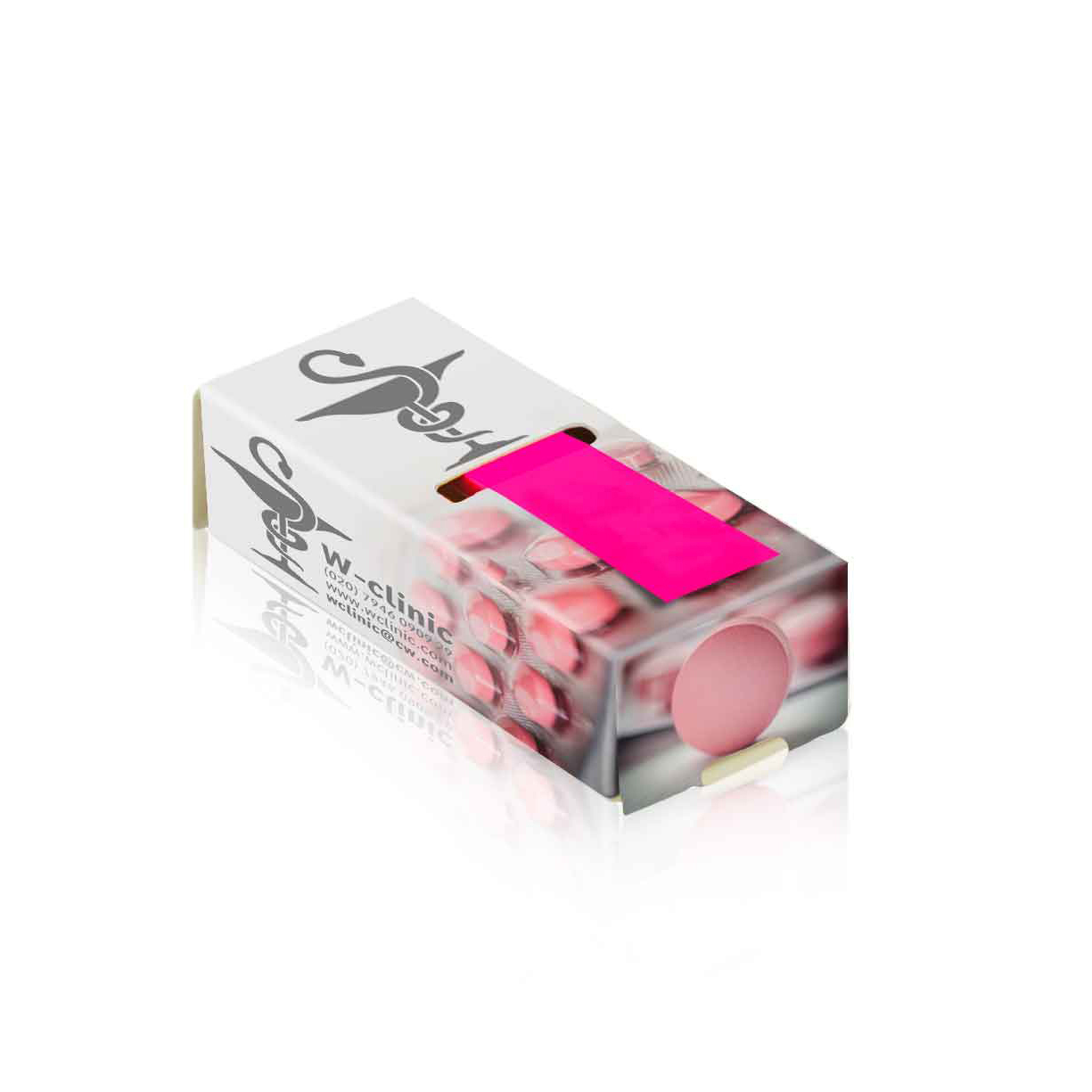 Marker set in dispenser box