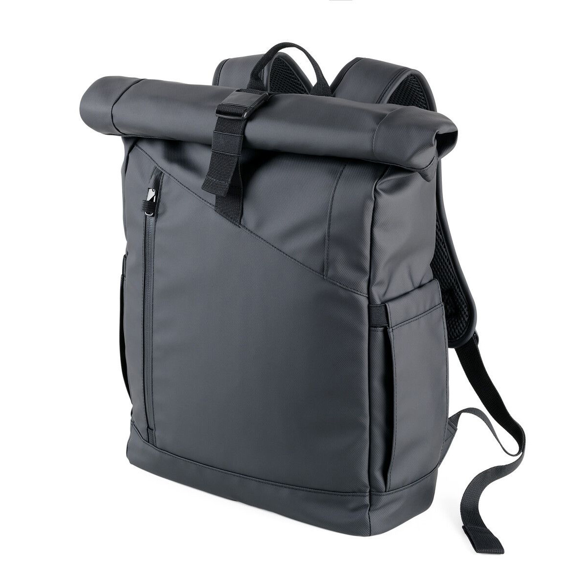Troika Sac à dos Rolltop Black Roll Top 17,5 l