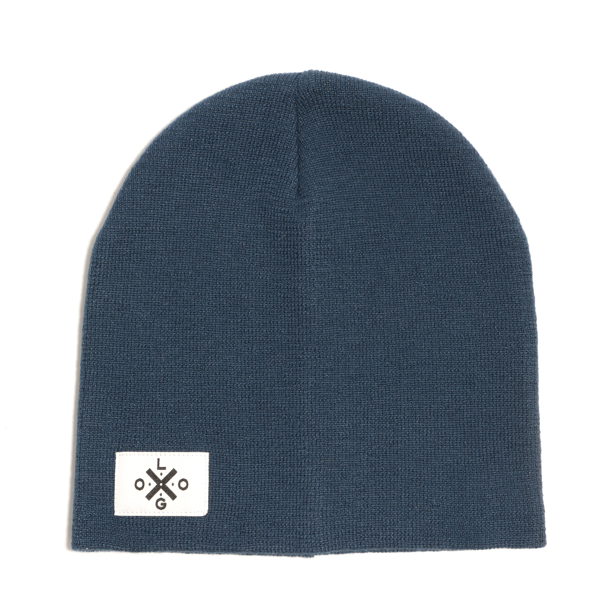 Bonnet tricoté en polyester recyclé sans revers