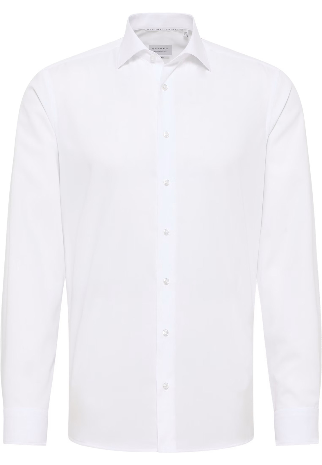 Eterna Herren Hemd LA Slim Fit Baumwolle 129 g/m²