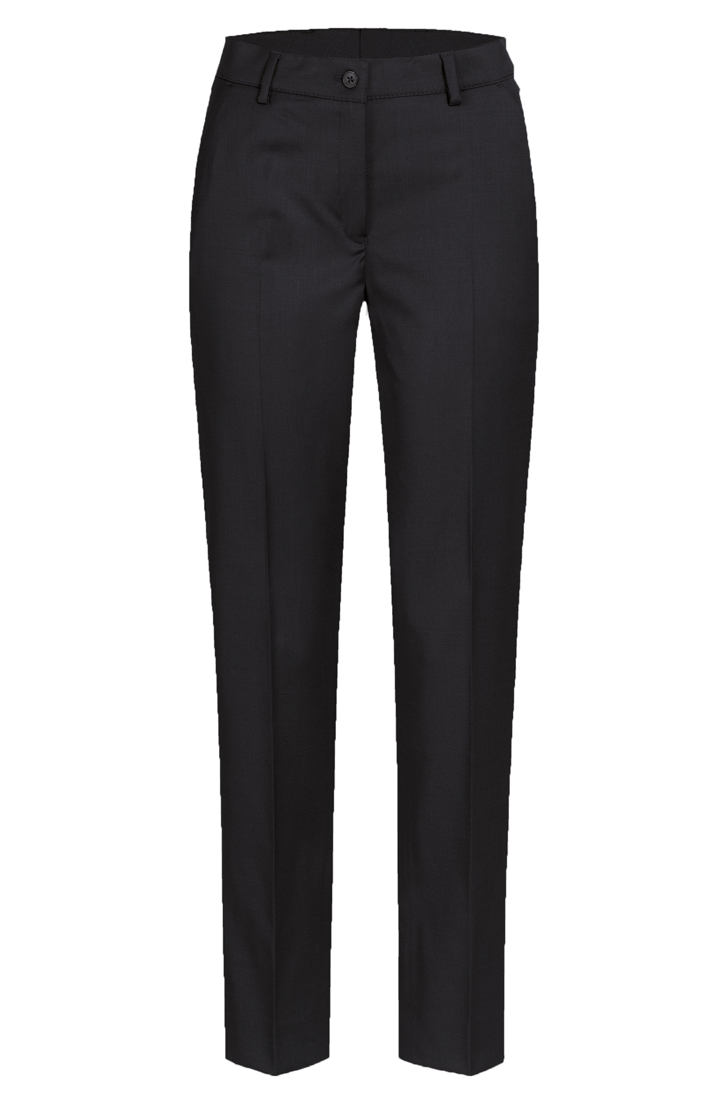 Greiff Damen Hose Slim Fit Polyester/Schurwolle 190 g/m²