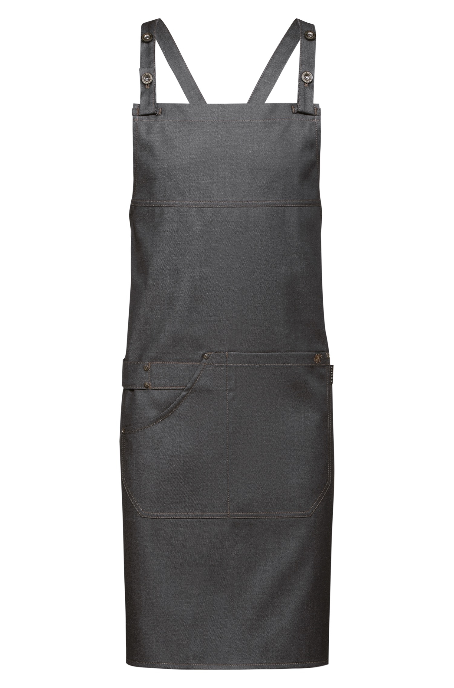 Greiff Tablier à bavette unisexe coton/polyester 240 g/m