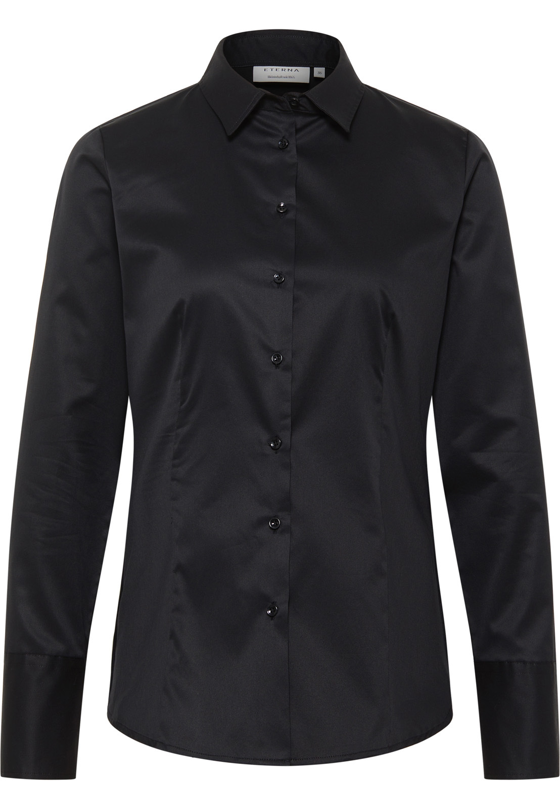 Eterna ladies blouse LA regular fit cotton twill 116 g/m²