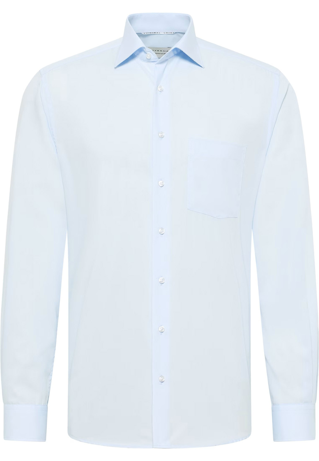 Eterna Herren Hemd LA Modern fit Brusttasche Baumwolle 129 g/m²
