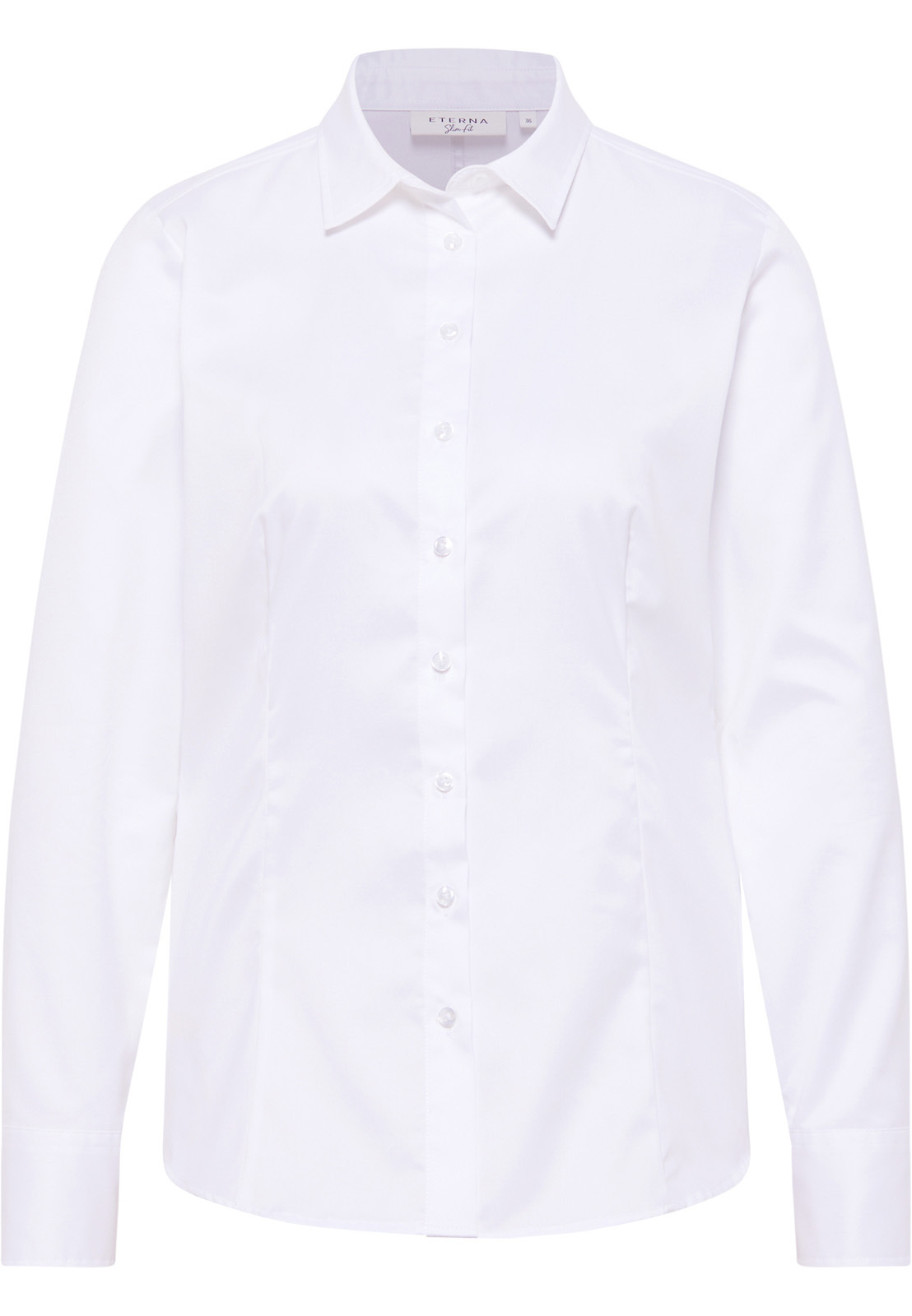 Eterna ladies blouse LA Slim Fit cotton twill 116 g/m²