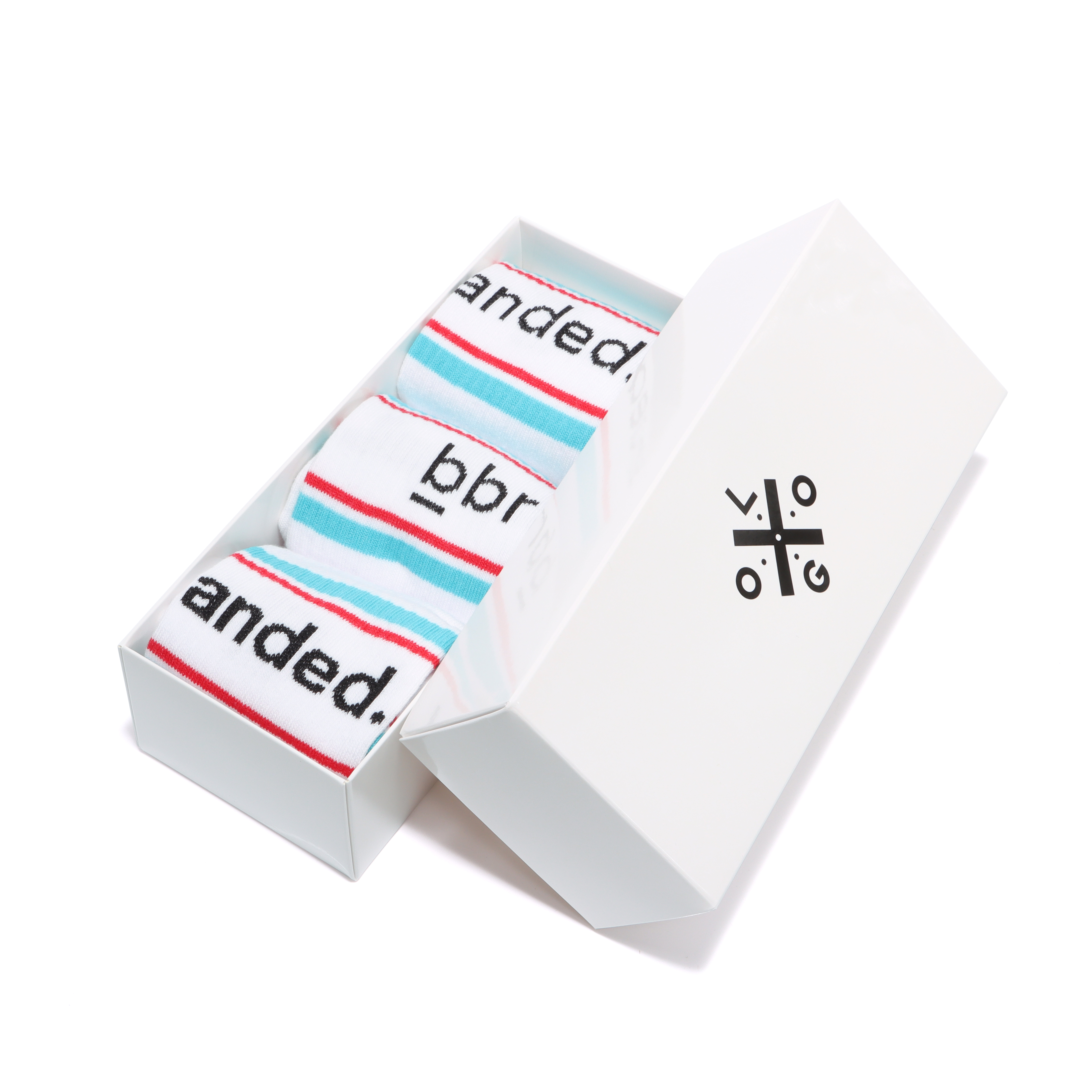 3er Set klassische Socken aus Polyamide-Mischgewebe in Geschenkbox