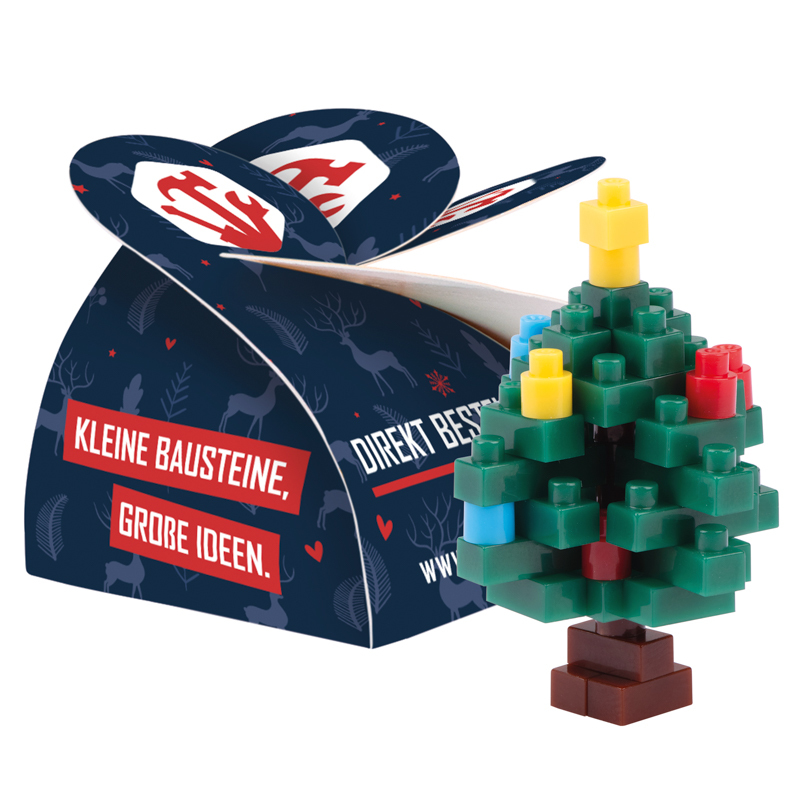 Brixies Miniaturbausteine kleines Präsent Weihnachts Edition
