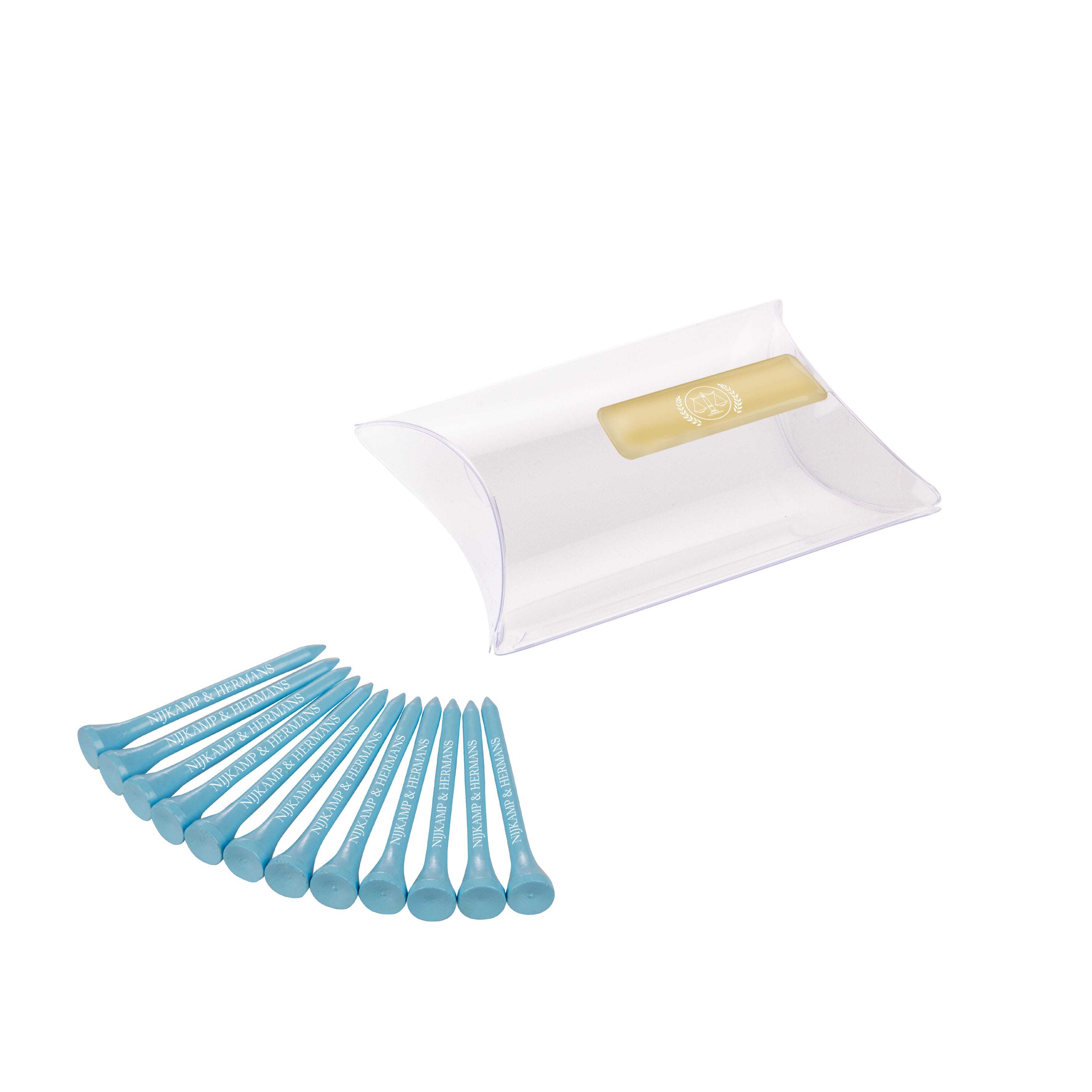 12er Set Tees in Kissenverpackung 7 cm