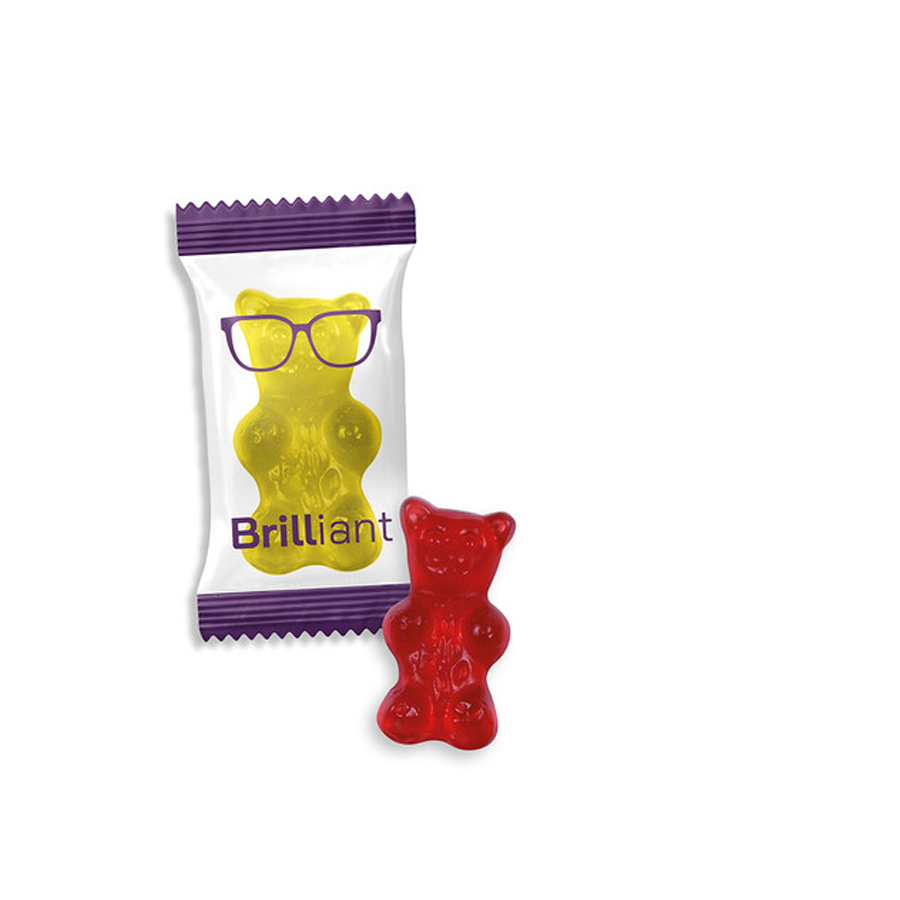 Haribo Bärli 1 piece XXL bear in foil 8 g