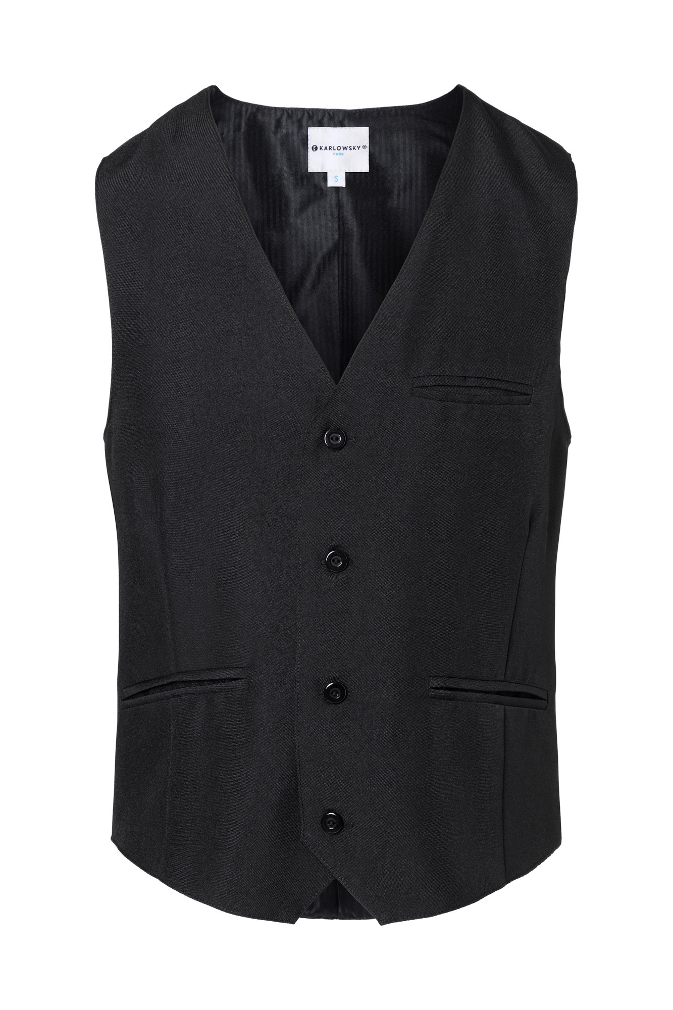 Karlowsky Hommes Gilet élégant Polyester
