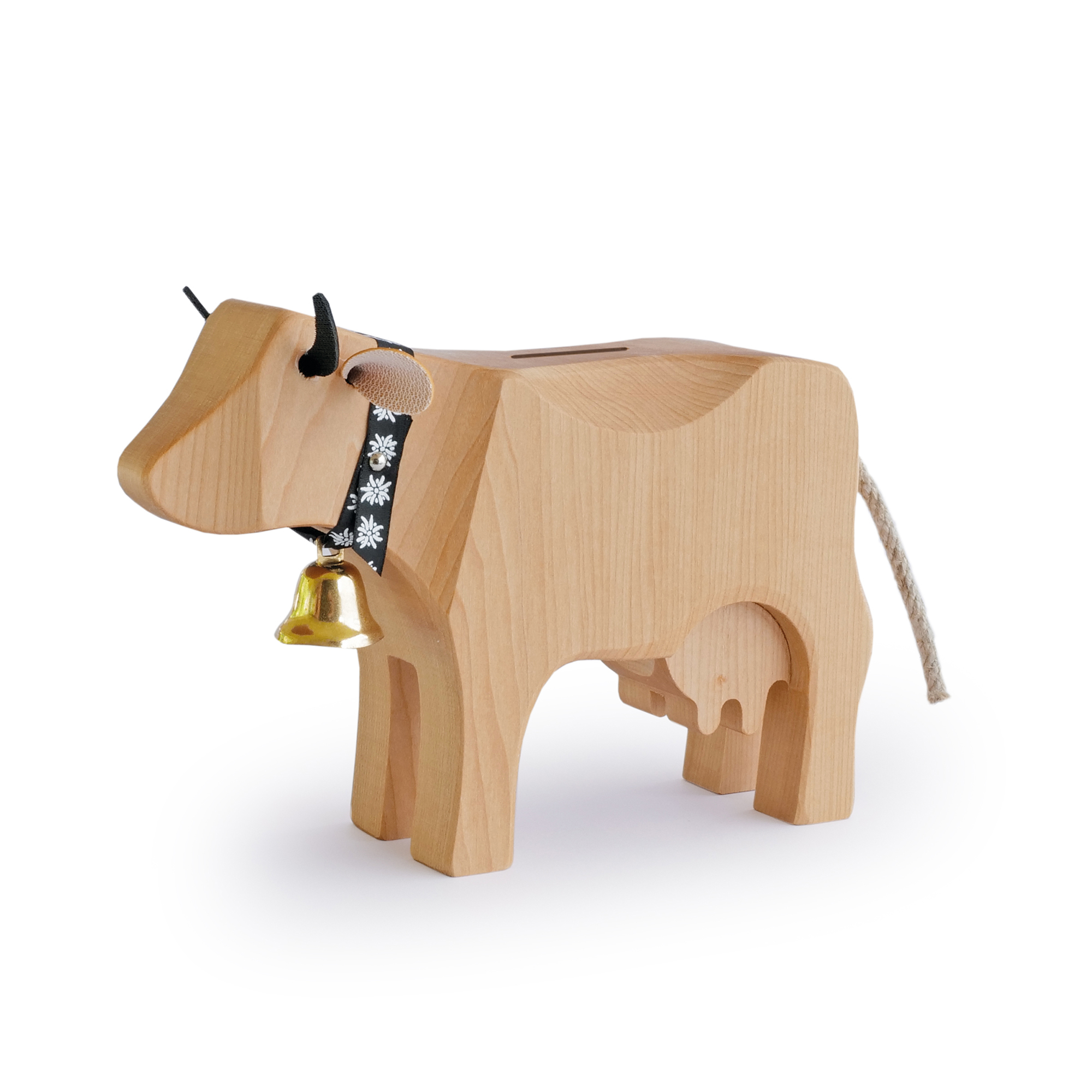 Trauffer Holz-Kässelikuh aus FSC-Lindenholz Swiss Made handgefertigt