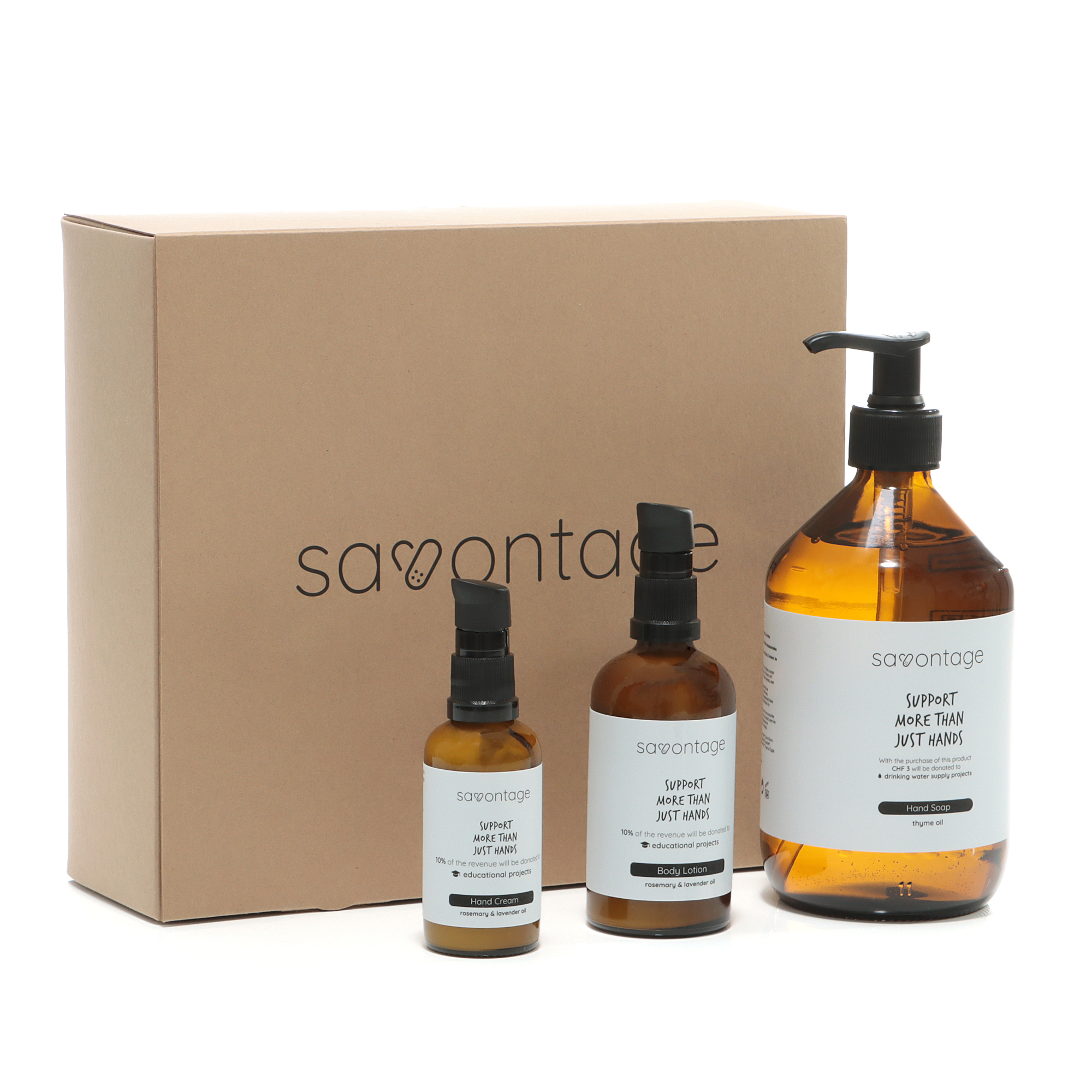 savontage Coffret cadeau Swiss Made