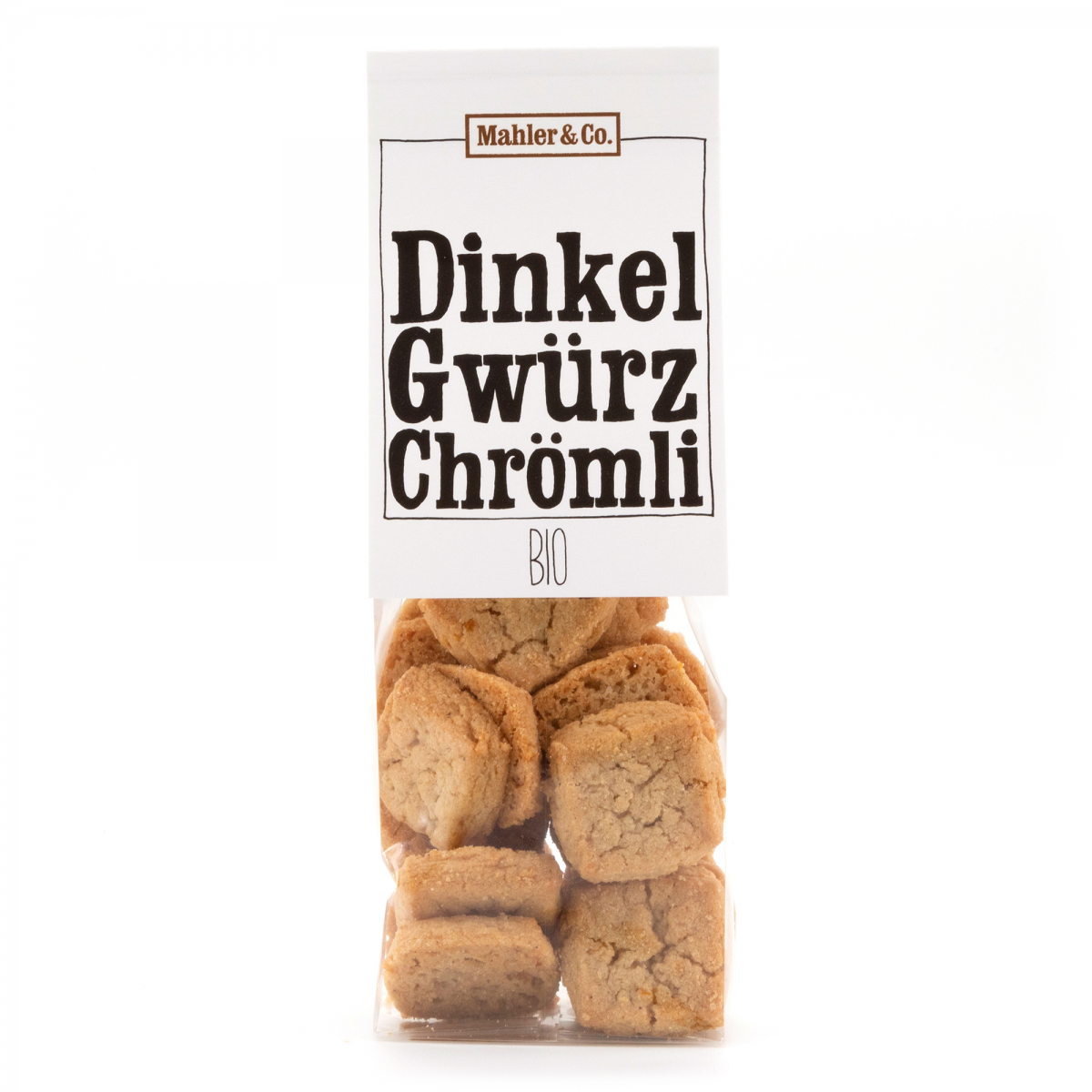 Mahler&Co. Bio Dinkel Gwürz-Chrömli aus der Schweiz 100 g