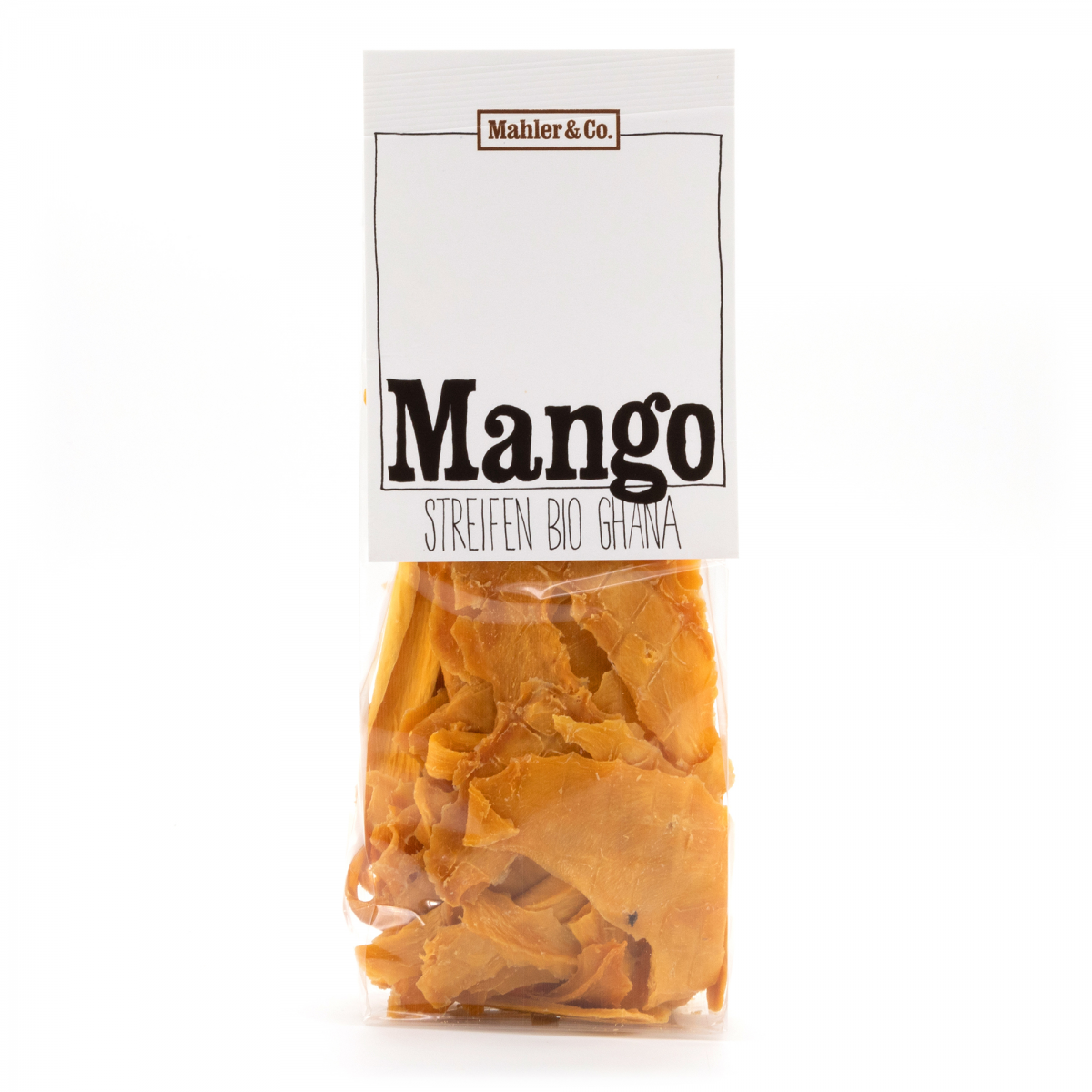 Mahler&Co. Bio Mango Streifen getrocknet aus Ghana 125 g