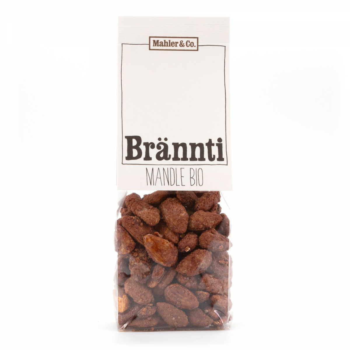 Mahler&Co. amandes grillées bio d'Espagne 140 g