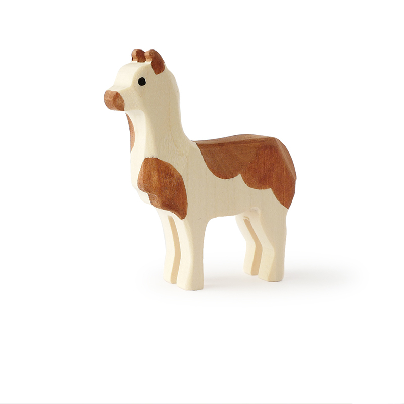 Trauffer Lama aus FSC-Lindenholz Swiss Made handgefertigt