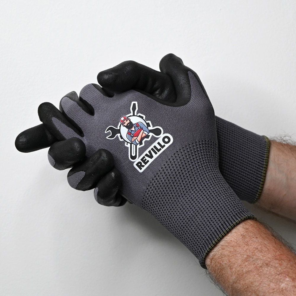 Work gloves polyamide dipped EN 388:2016
