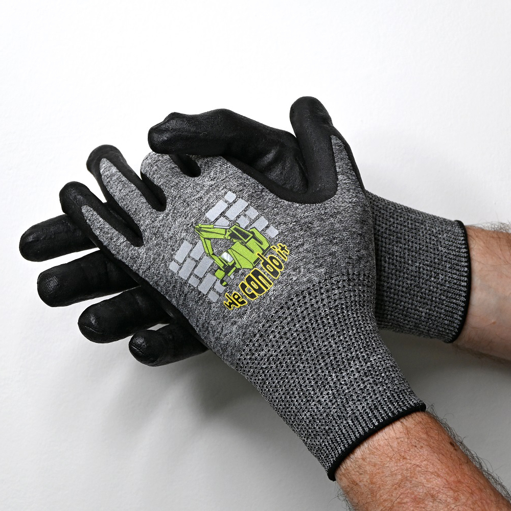 Polyester dipped work gloves EN 388:2016