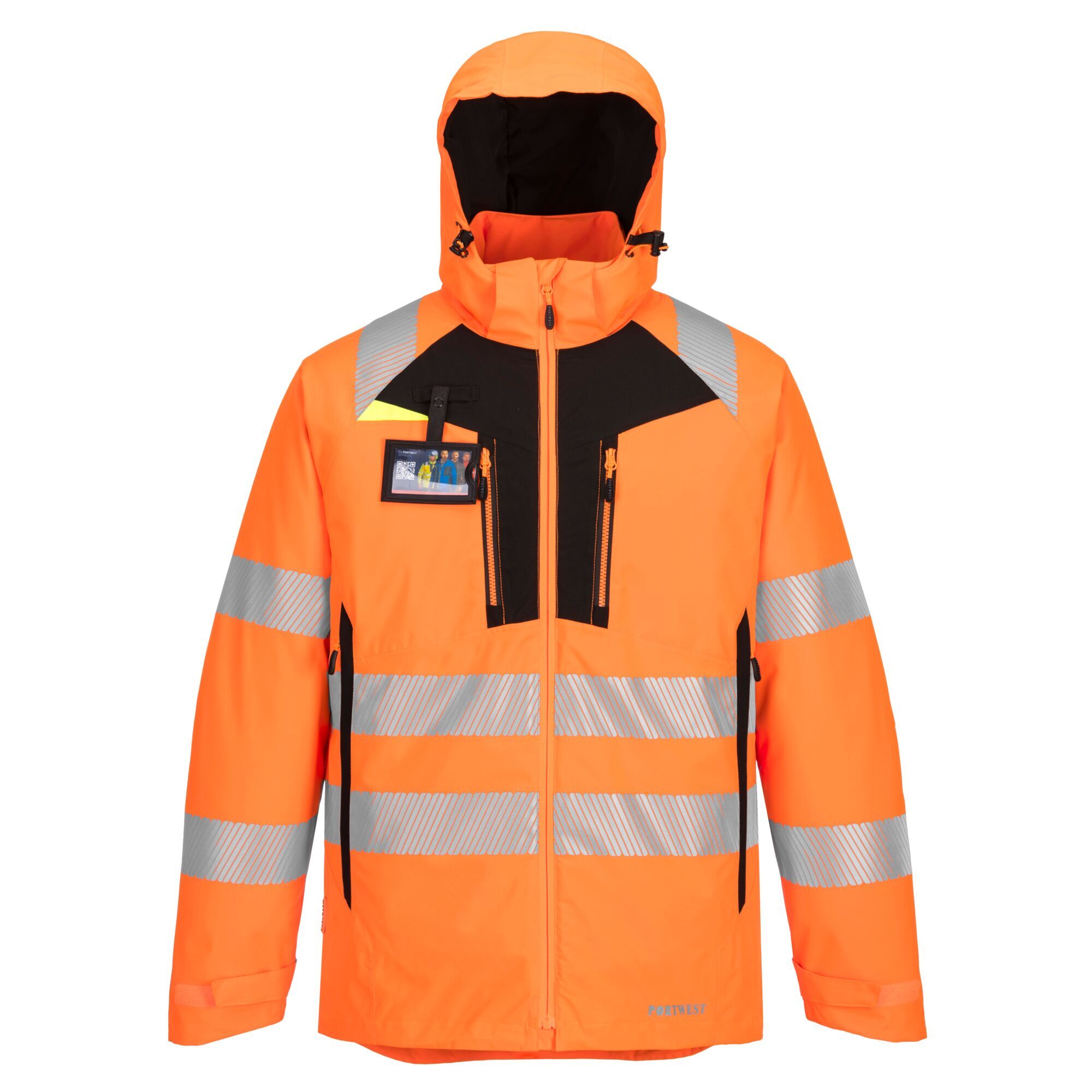 Portwest Herren Winterjacke EN ISO 20471 Klasse 3