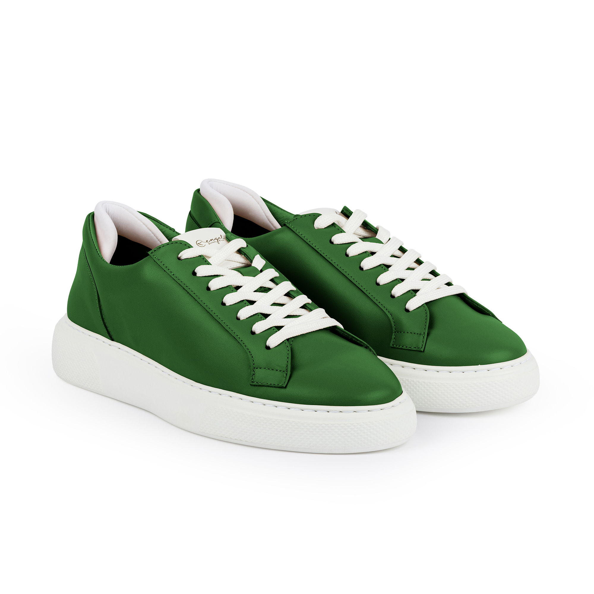 Nappa leather sneaker with lightweight EVA sole Made in EU