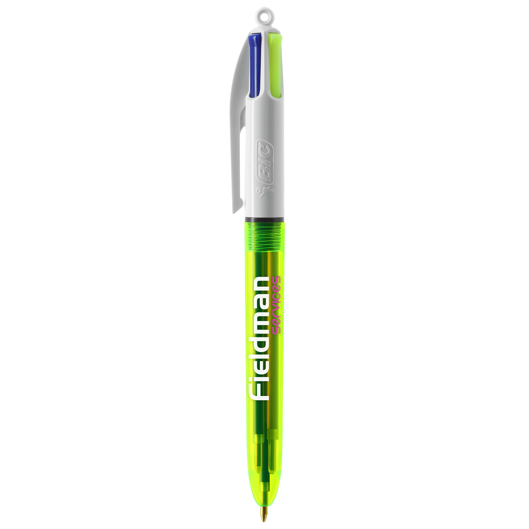 BIC® Kugelschreiber mit Textmarker 4 Colours® Fluo ballpen