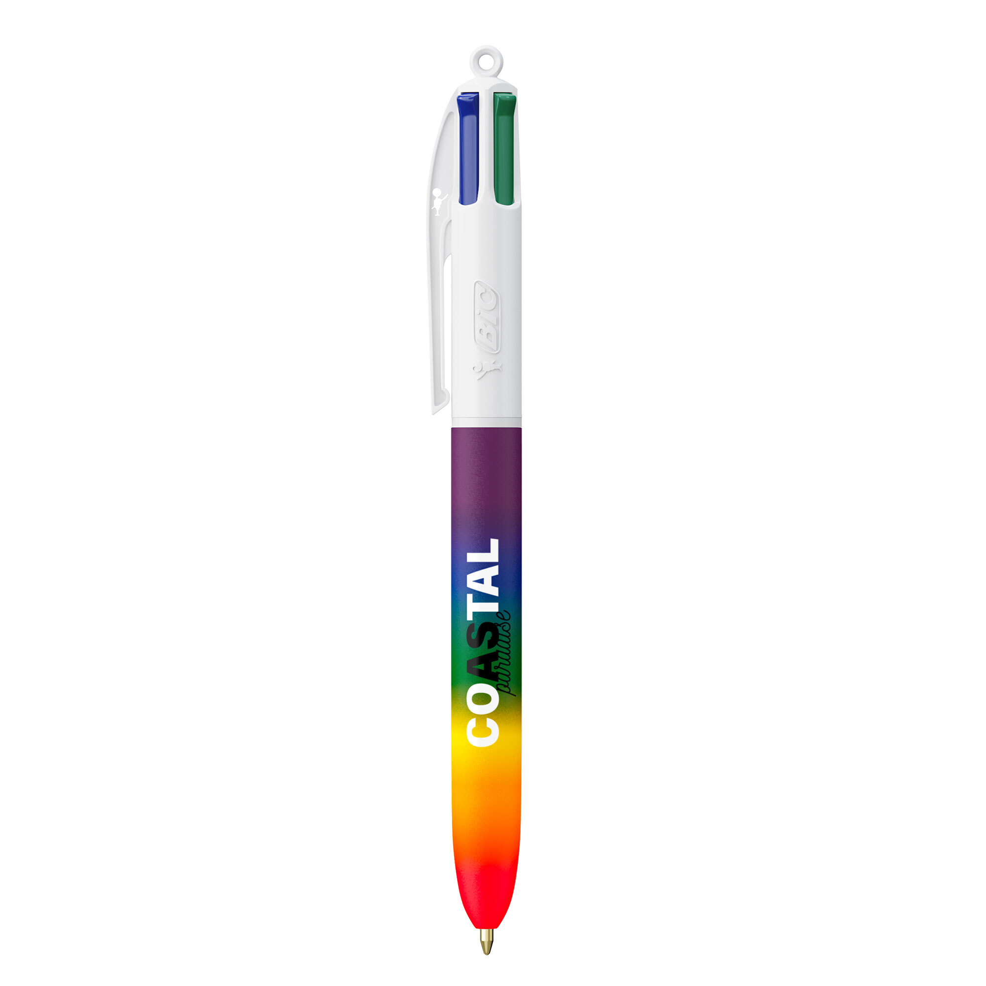 BIC® Kugelschreiber 4 Colours® Rainbow Decor